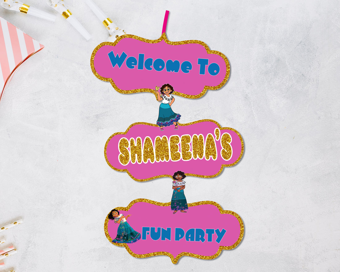 Encanto Theme Door Poster