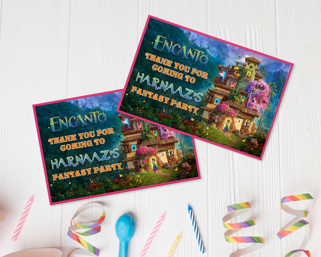 Encanto Theme Thank You Card