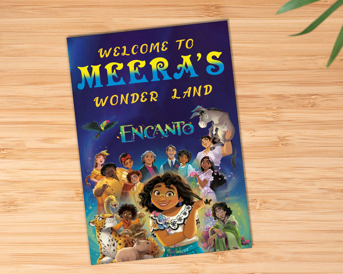 Encanto Theme Welcome Board