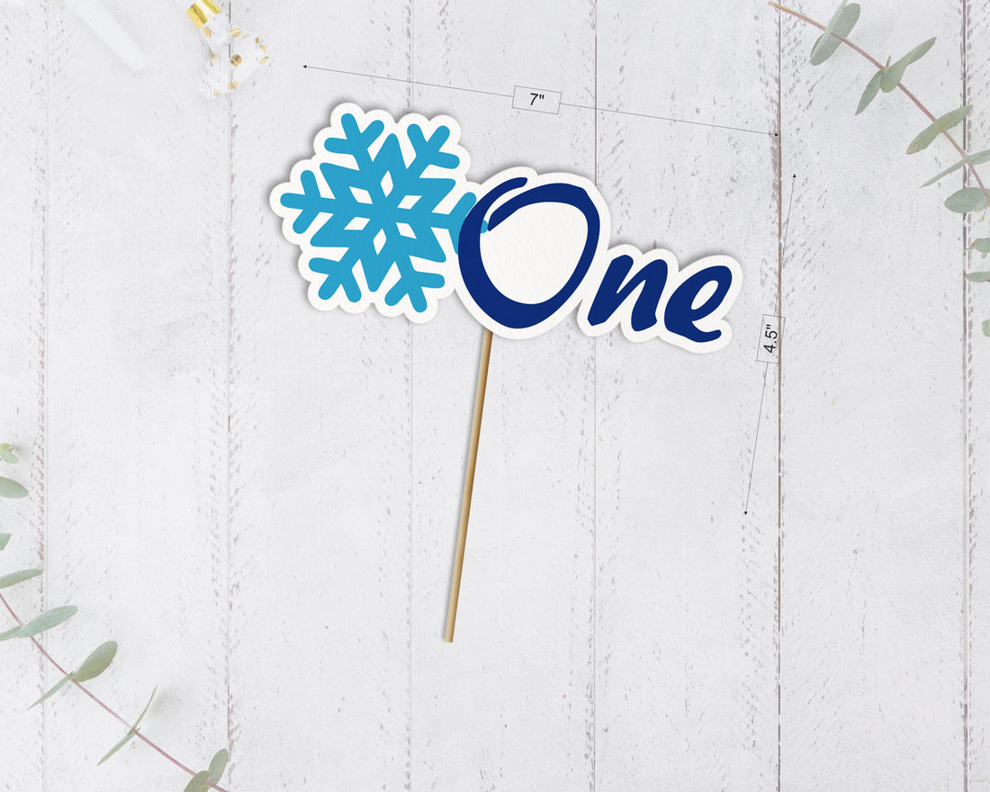 Frozen Theme Customized Cake Topper