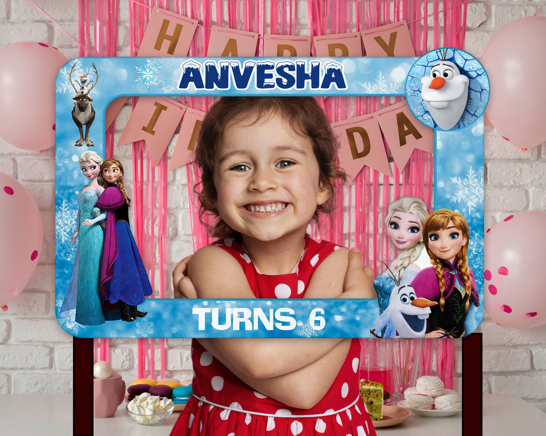 Frozen Theme Customized Photobooth