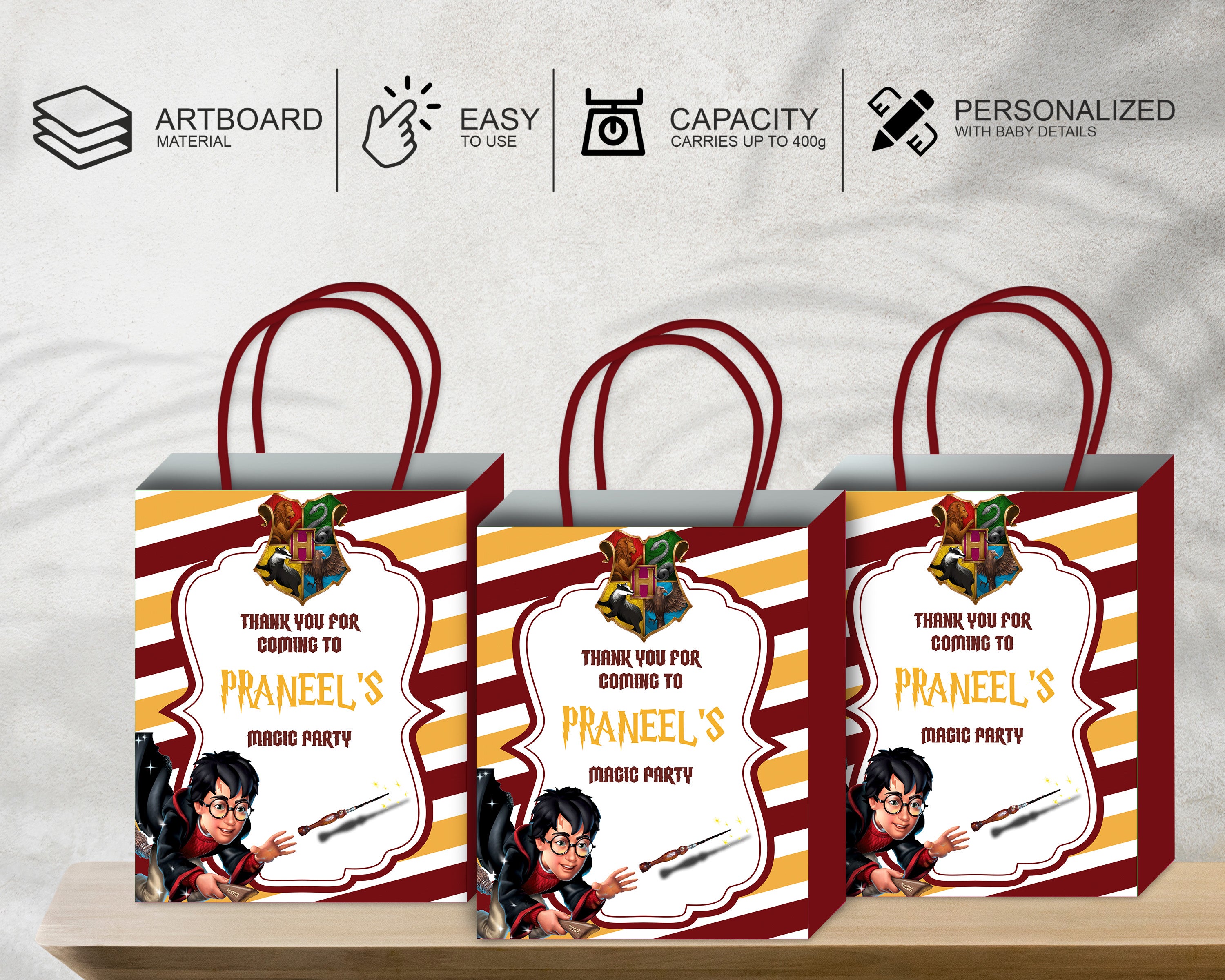 Harry Potter Theme Return Gift Bag