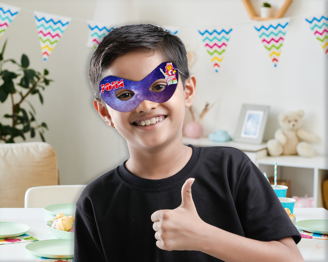 Lego Theme Customized Eye Mask