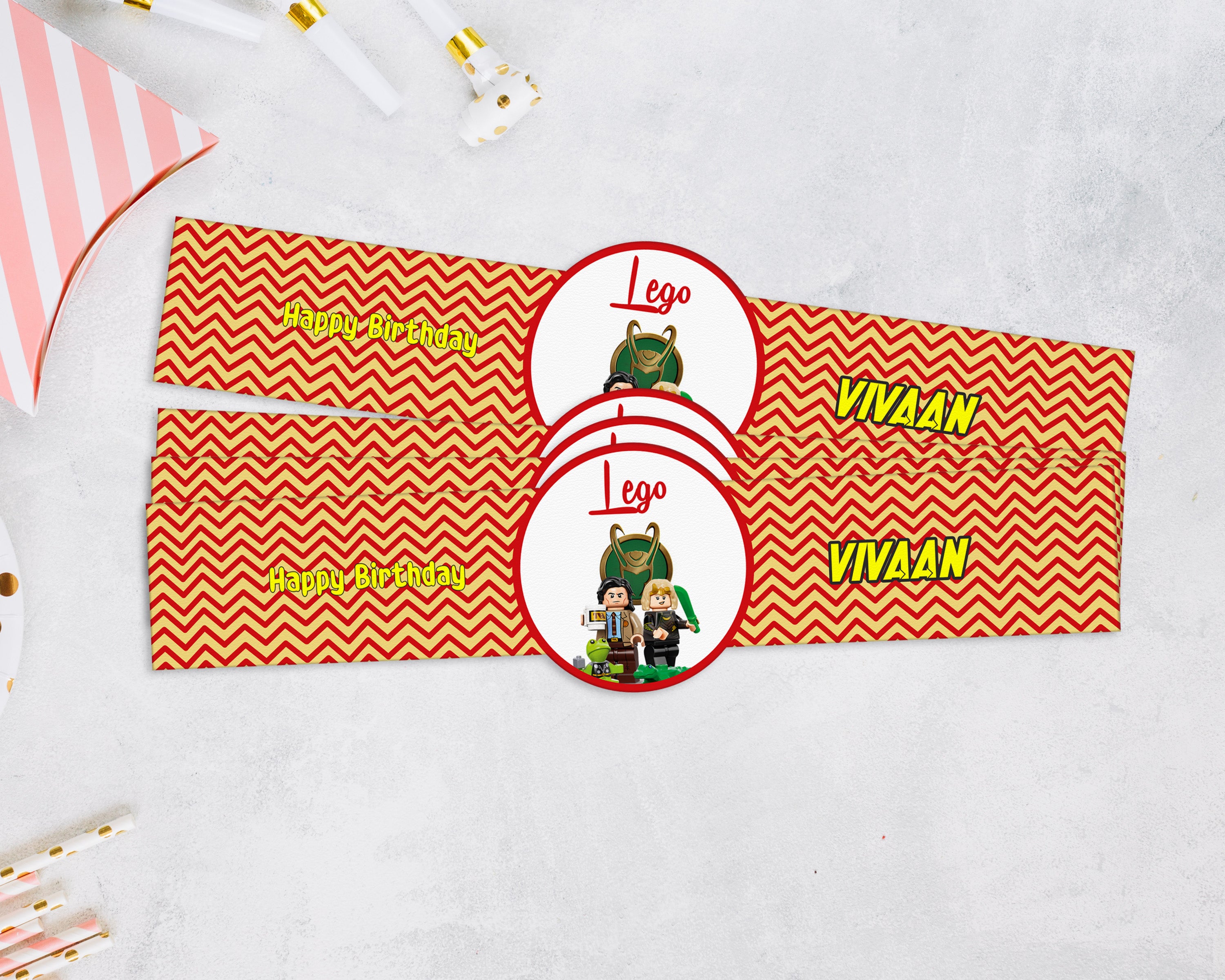 Lego Theme Hand Band