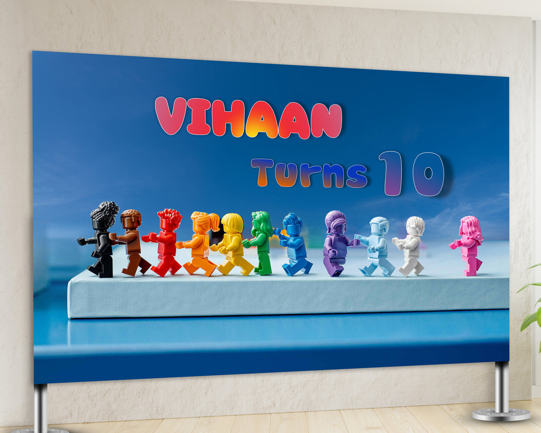 Lego Theme Personalized Backdrop