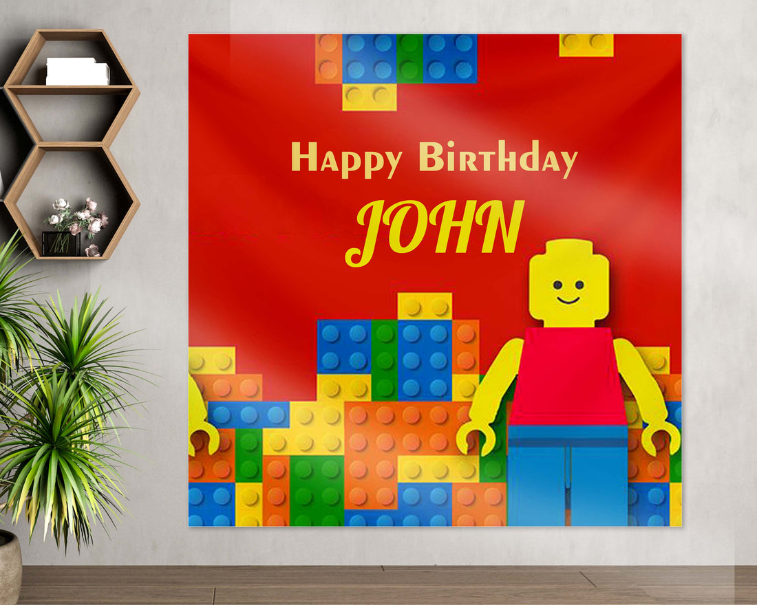 Lego Theme Square Backdrop