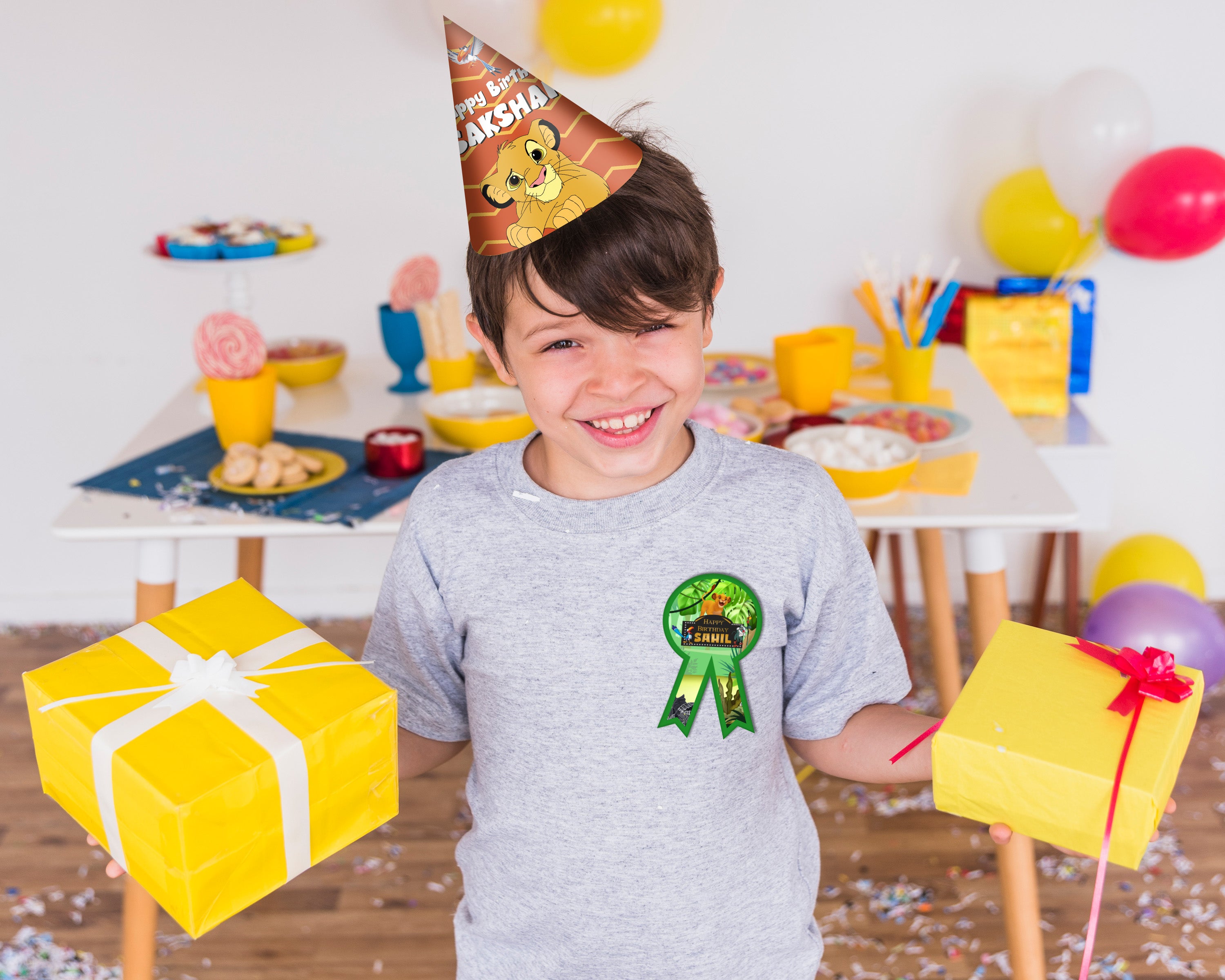 Lion King Theme Badges