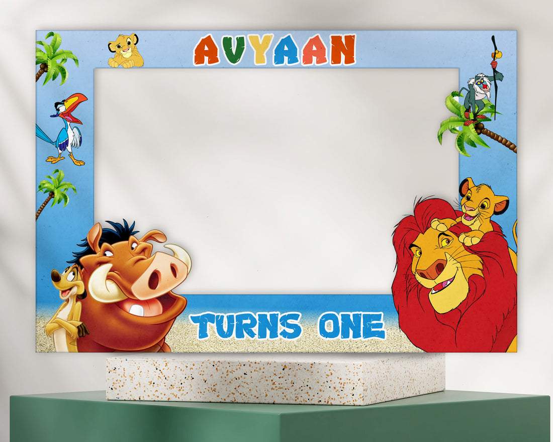 Lion King Theme Photobooth