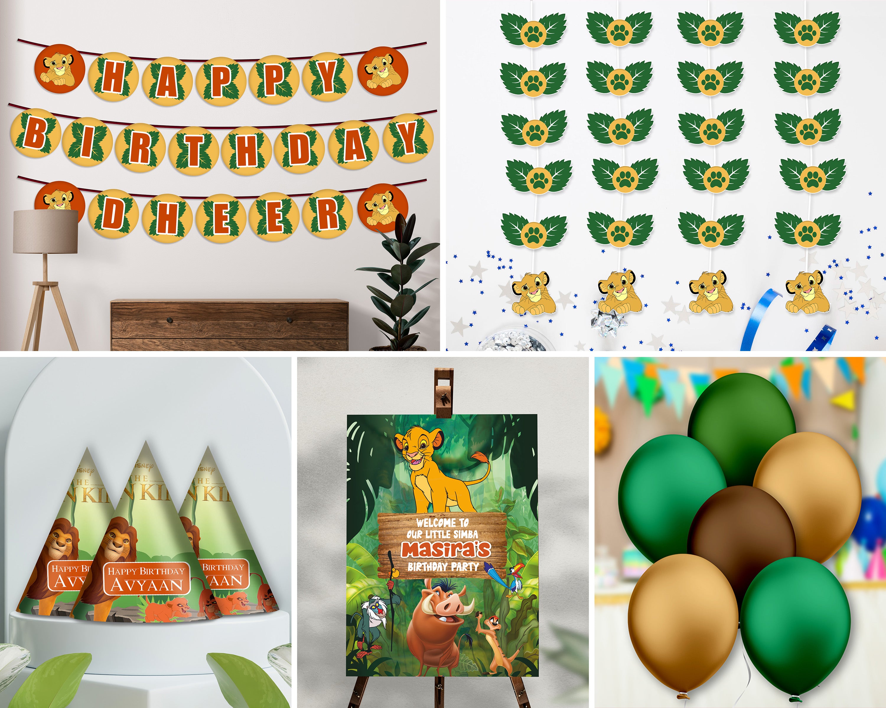Lion King Theme Heritage Kit - image 1 of 6 | Party Supplies India