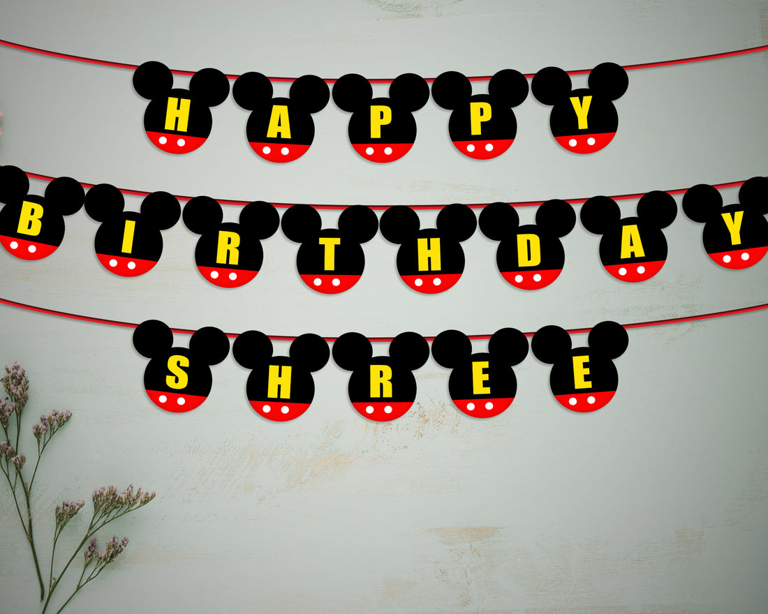 Mickey Mouse Customized Hanging