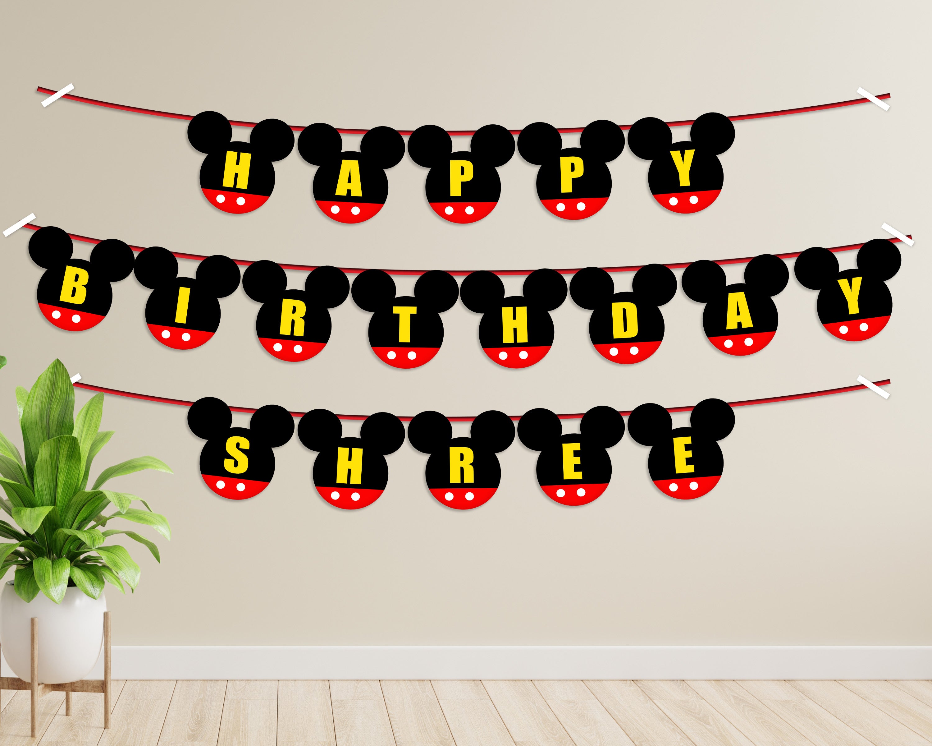 Mickey Mouse Customized Hanging