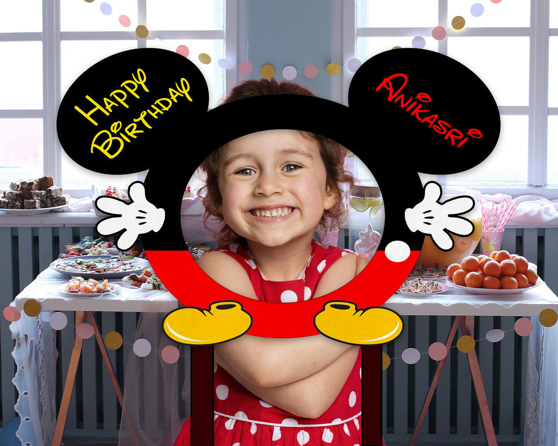 Mickey Mouse Customized Photobooth