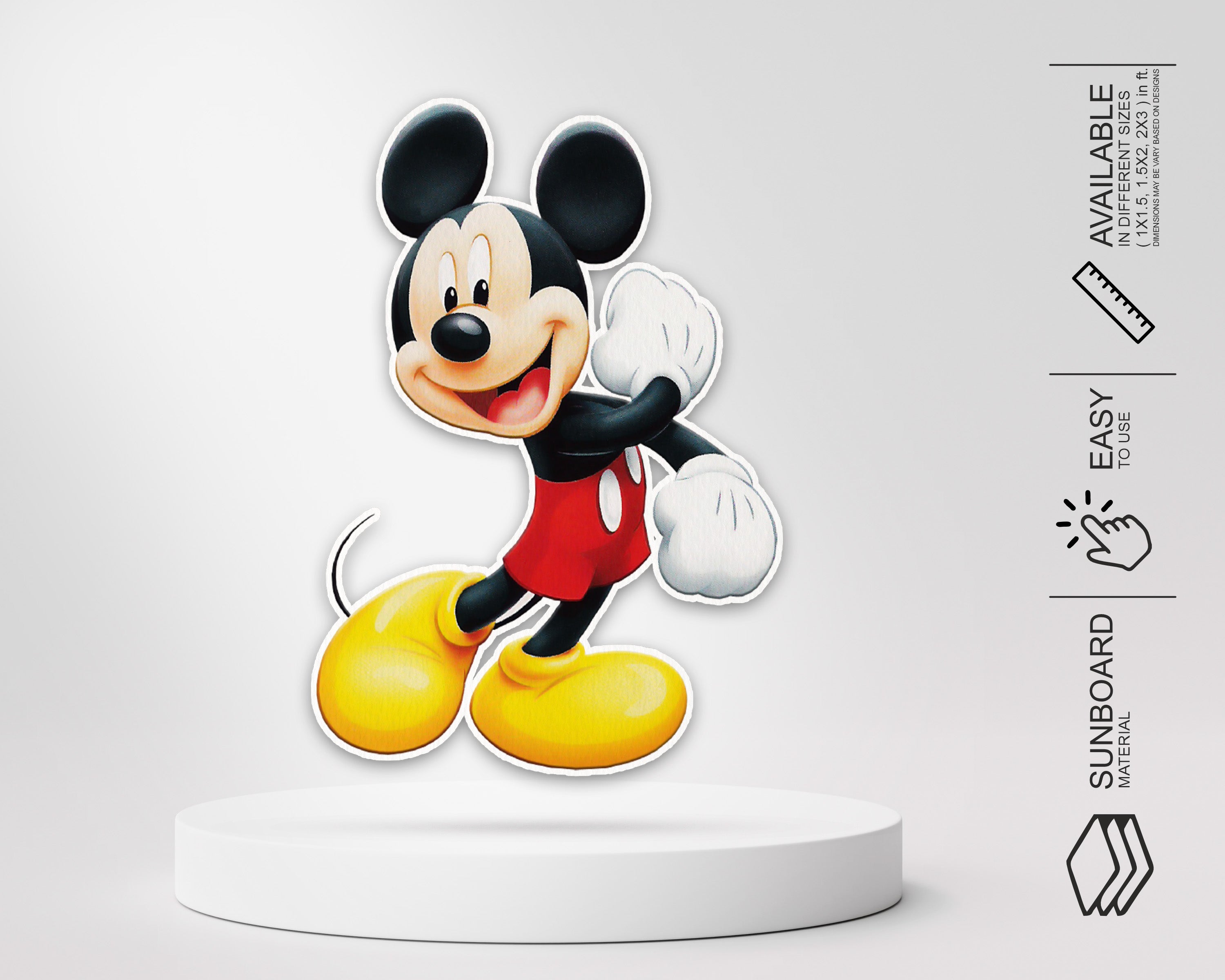 Mickey Mouse Cutout MKY-02