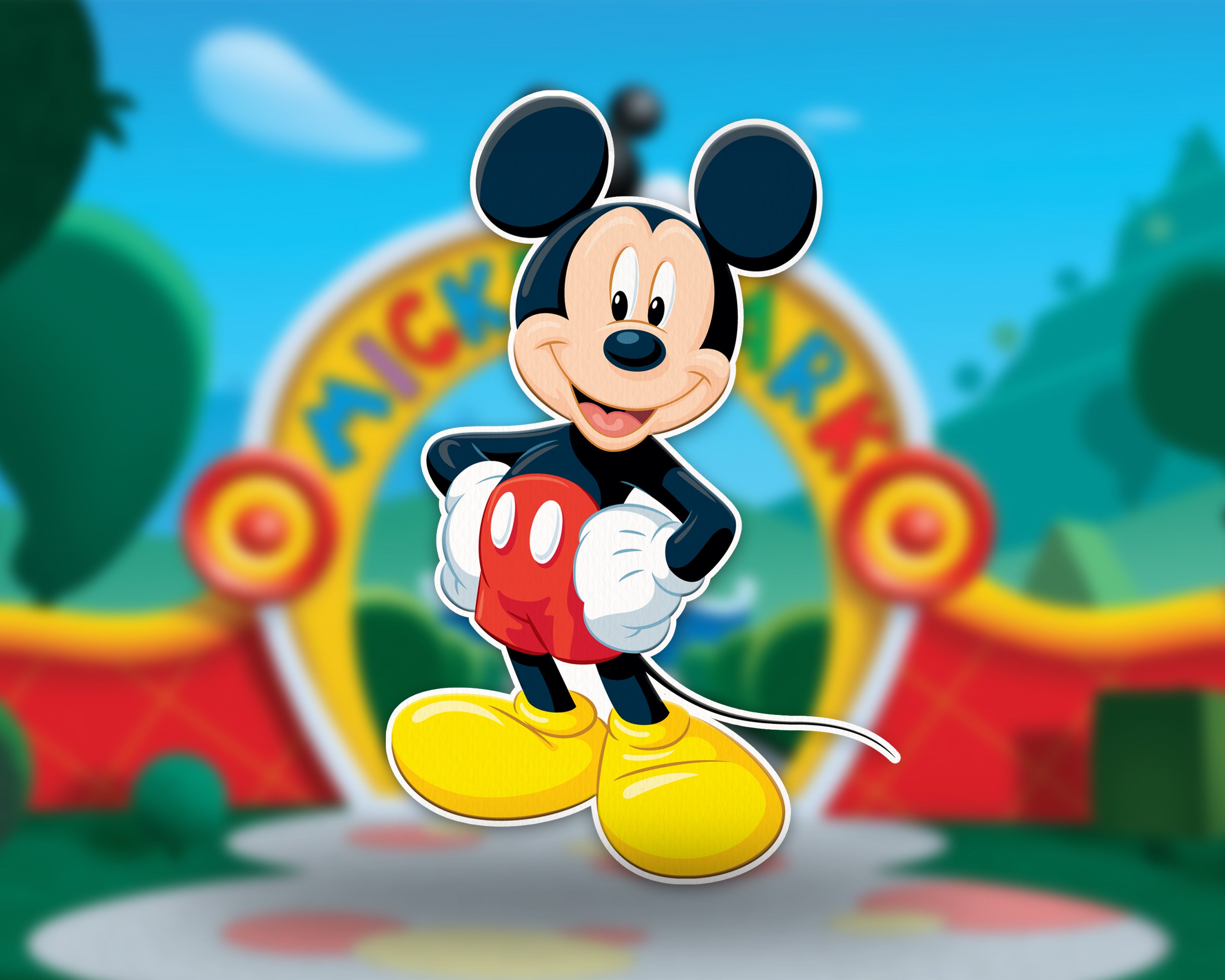 Mickey Mouse Cutout MKY-04