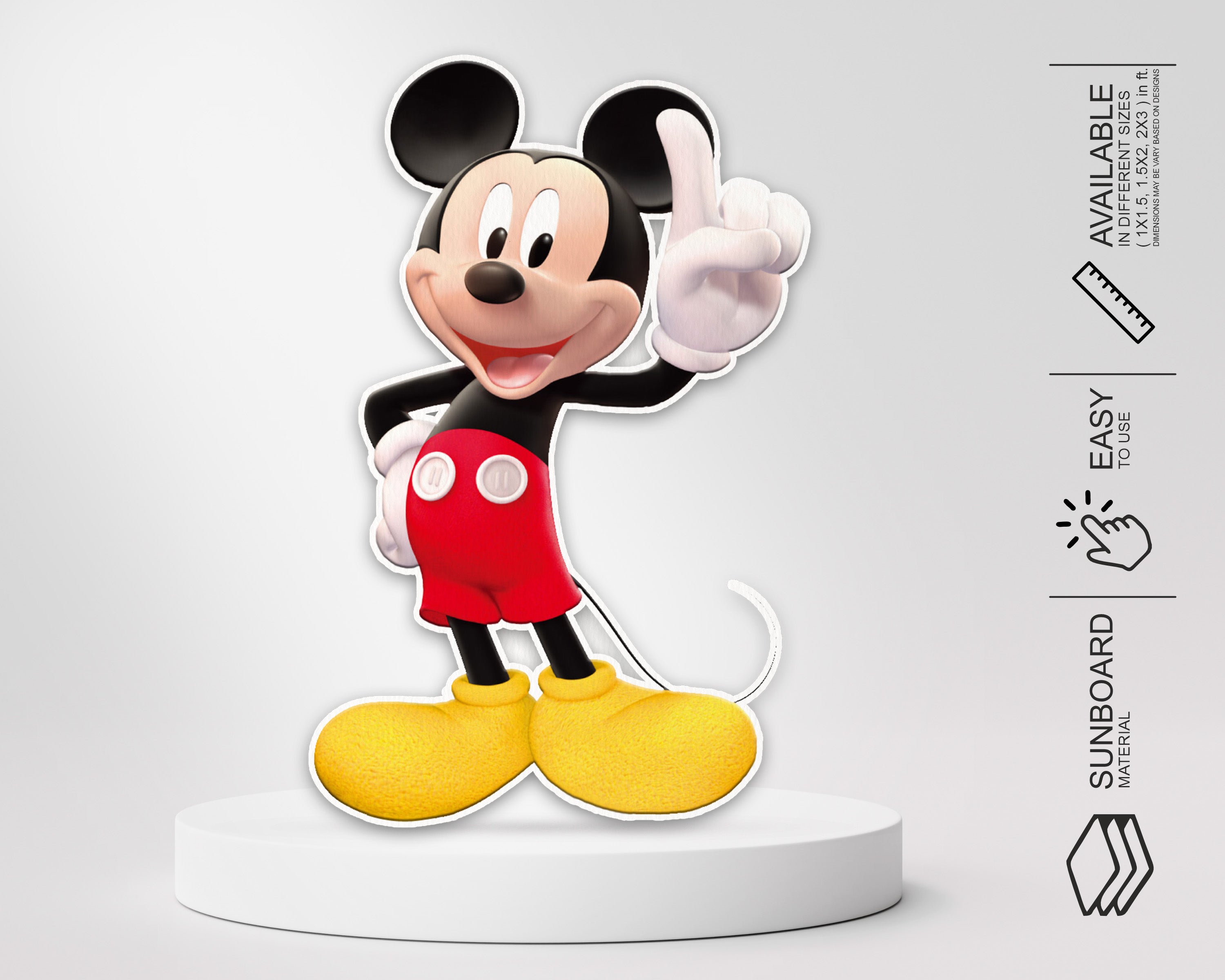 Mickey Mouse Cutout MKY-05