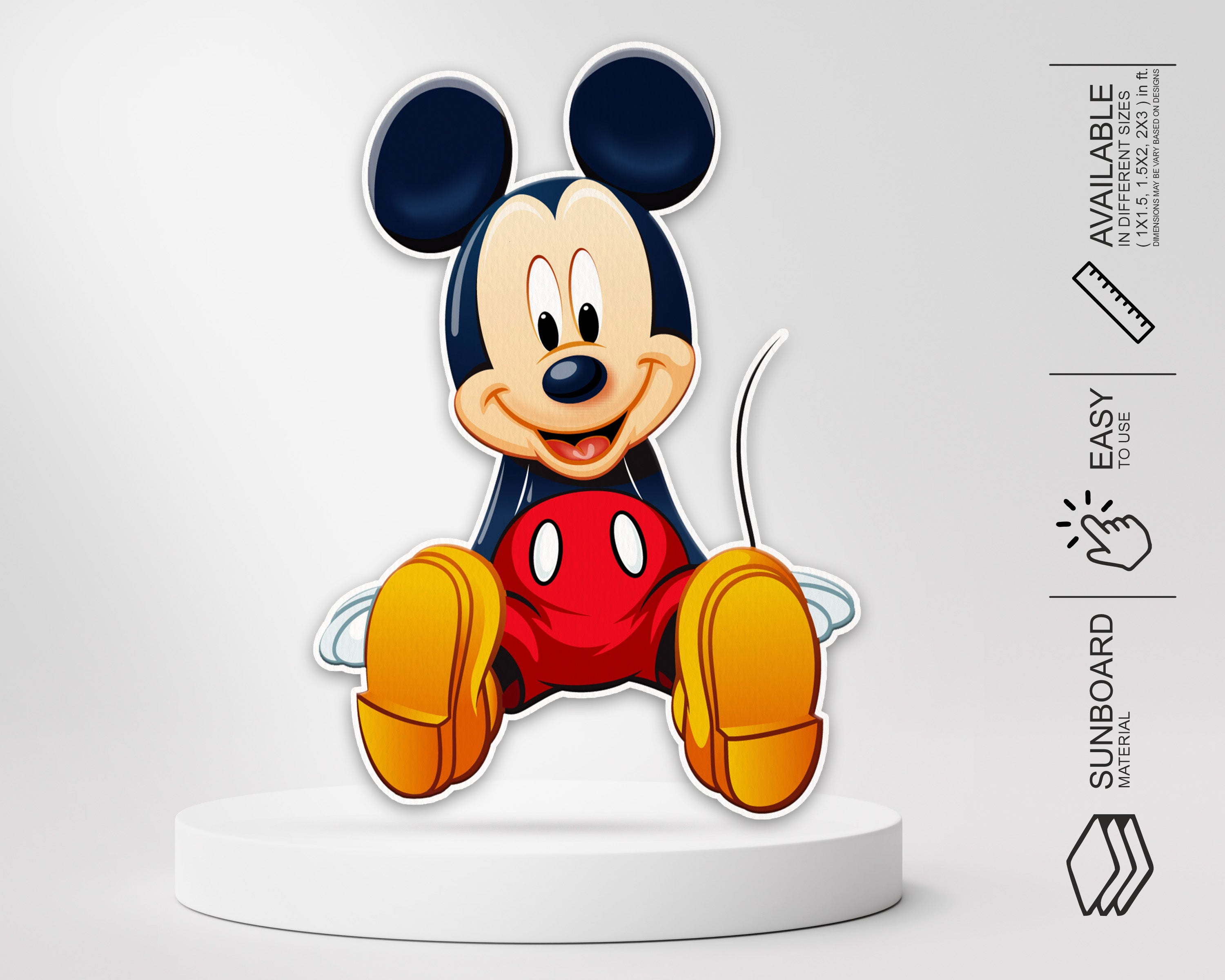 Mickey Mouse Cutout MKY-06
