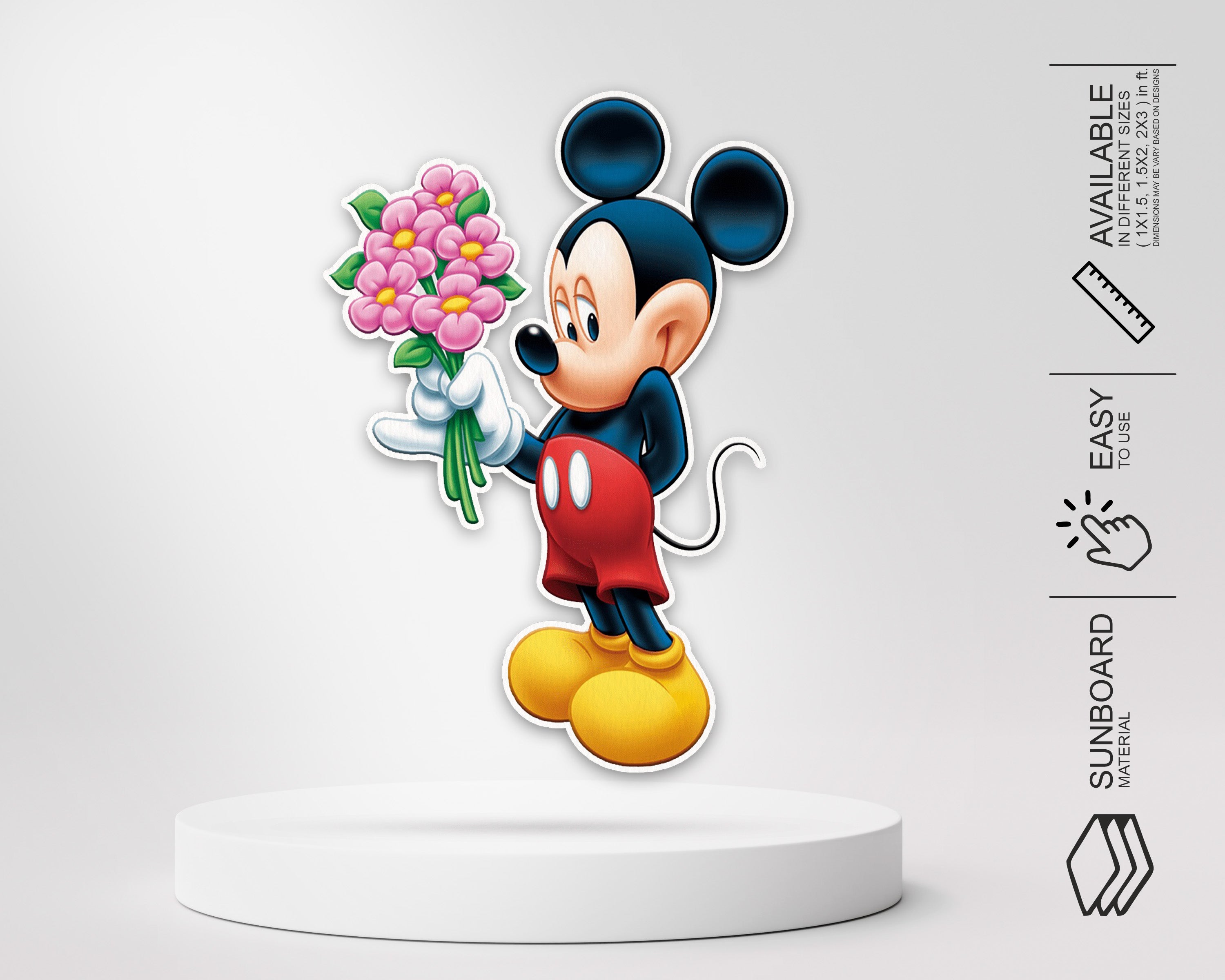 Mickey Mouse Cutout MKY-09