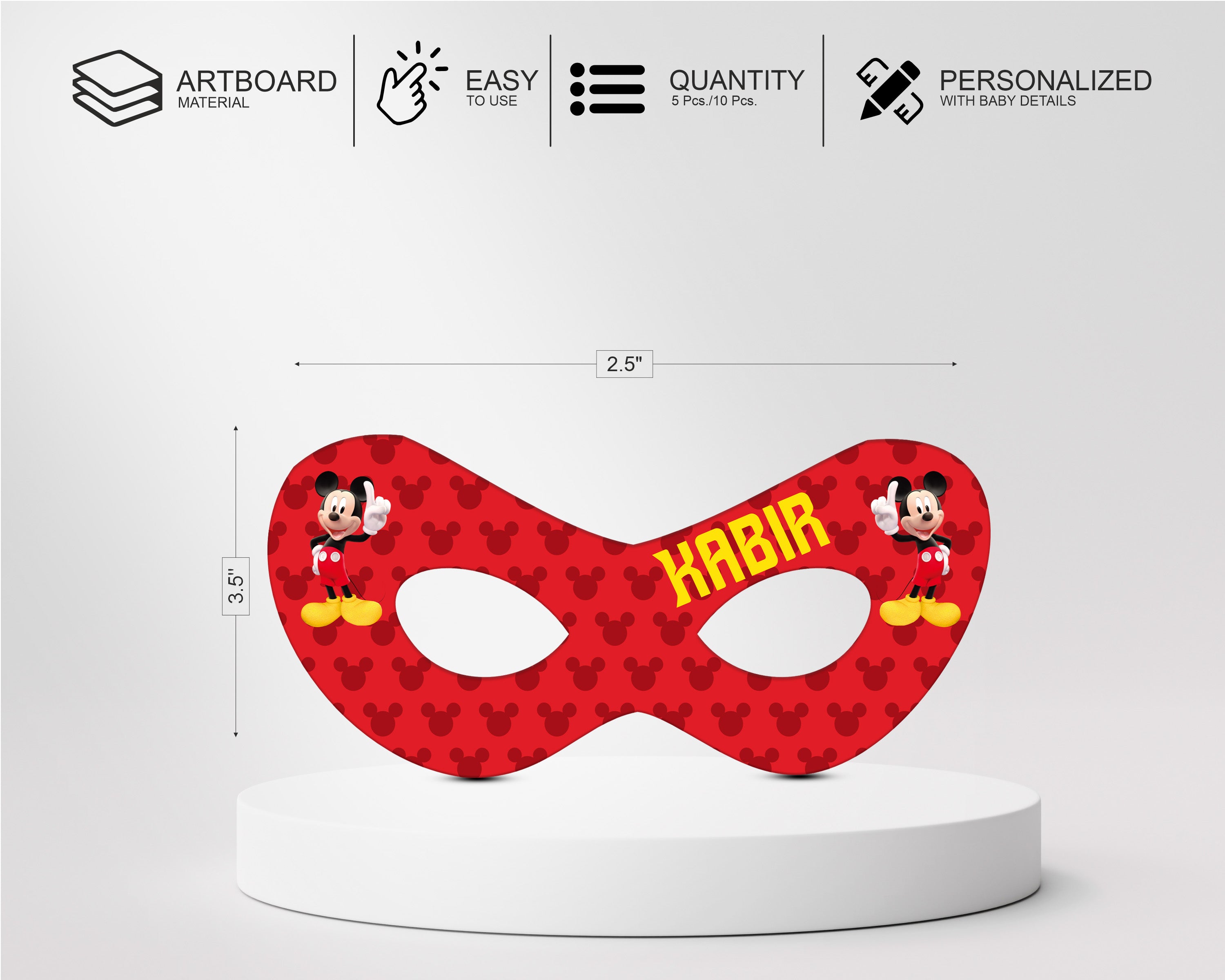 Mickey Mouse Eye Mask
