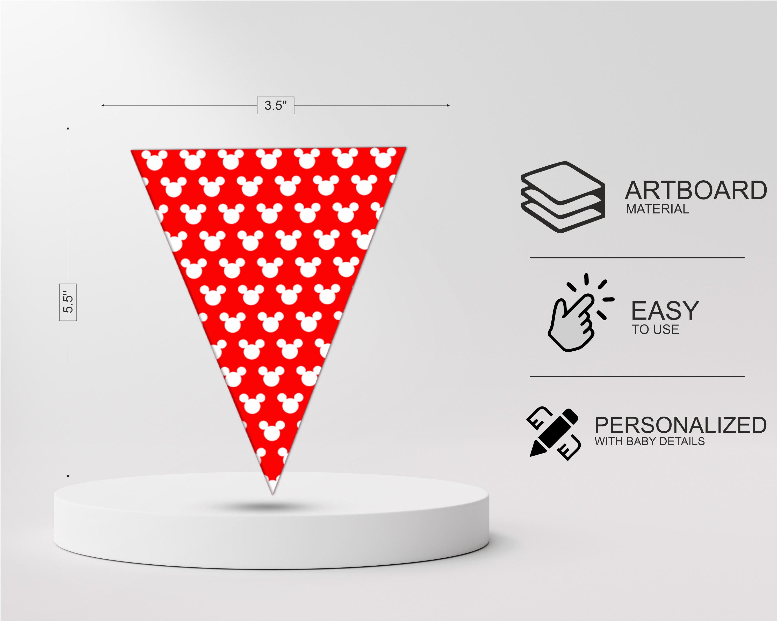 Mickey Mouse Flag Hanging