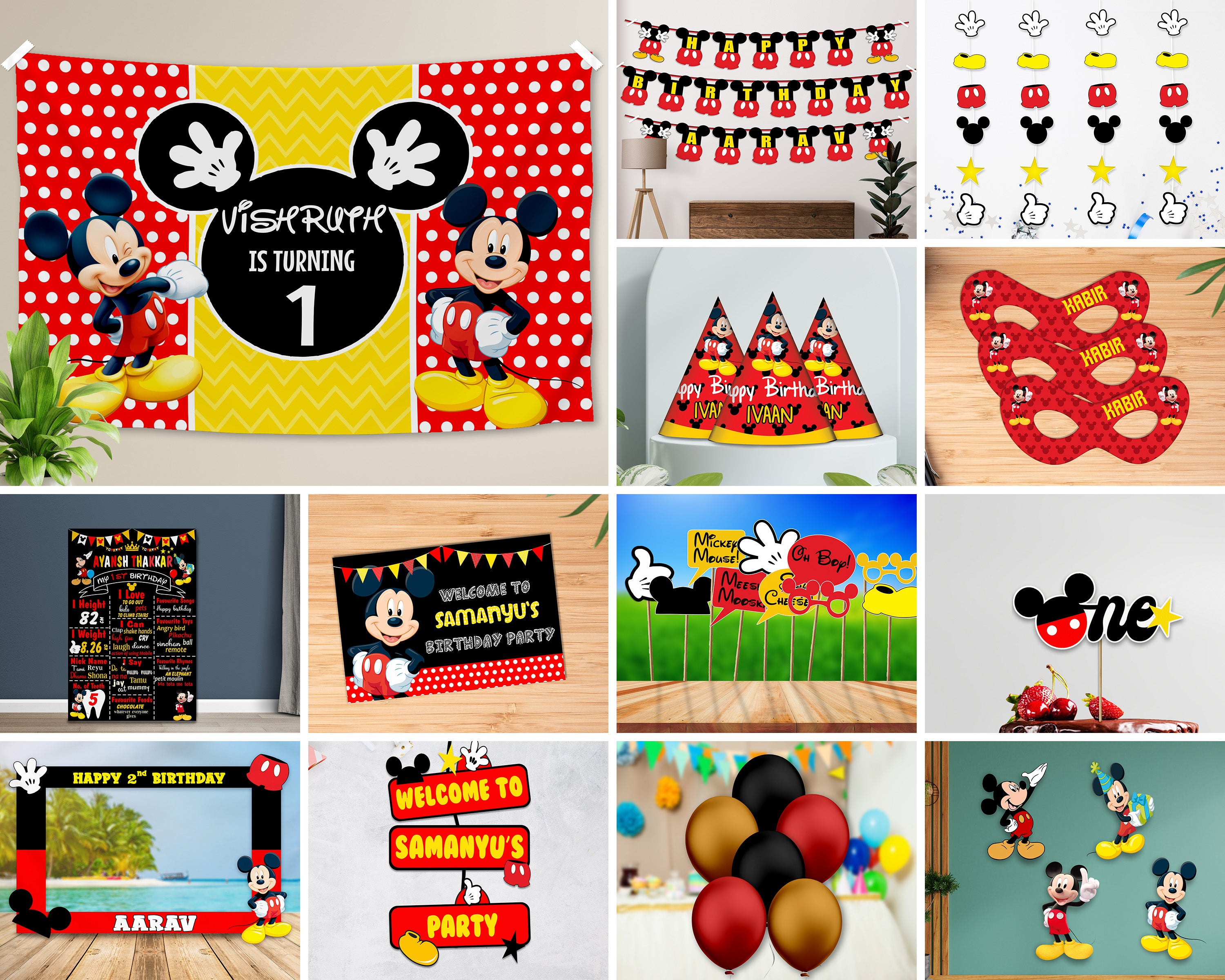 Micky Mouse Theme Classic Kit