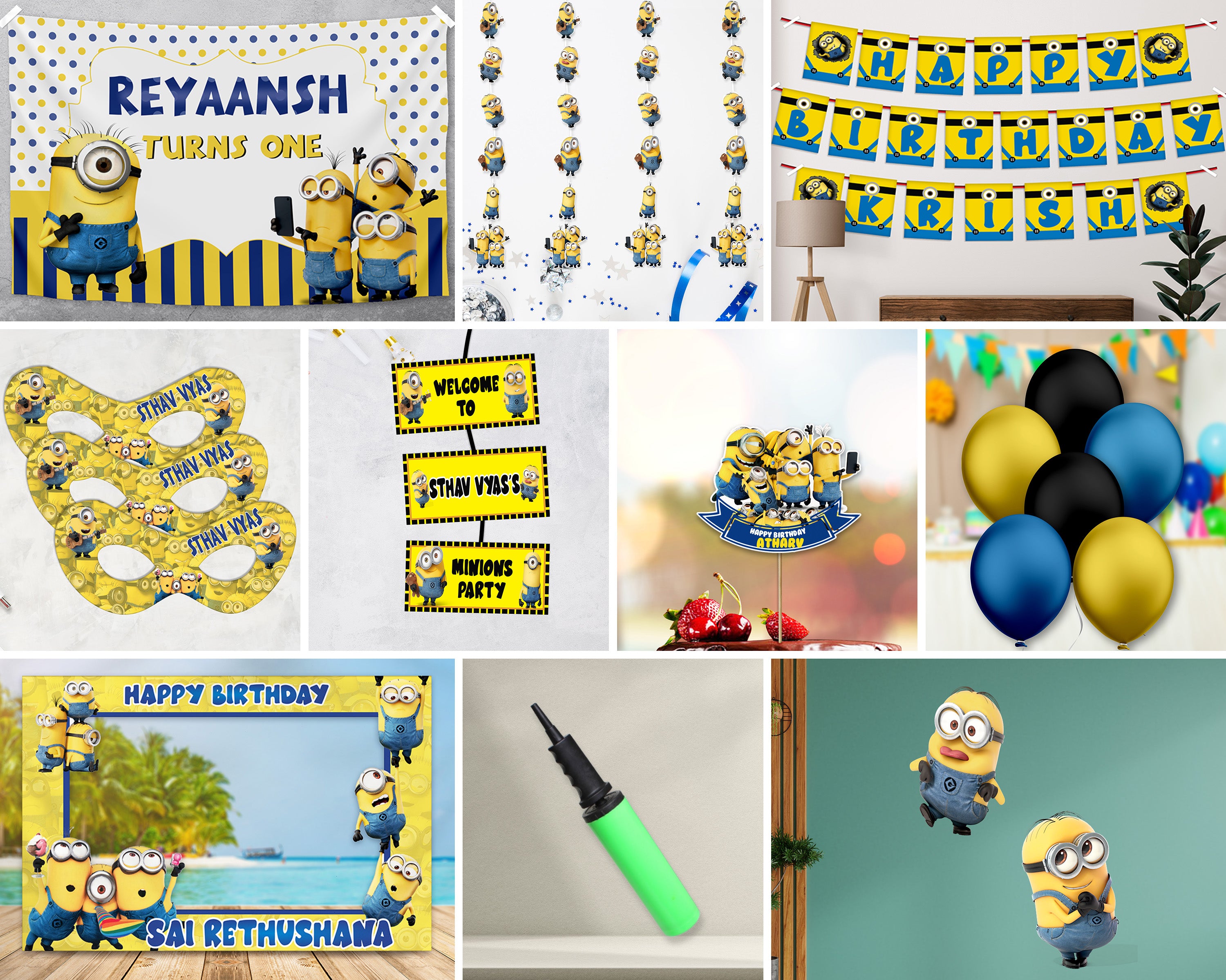 Minions Theme Exclusive Kit