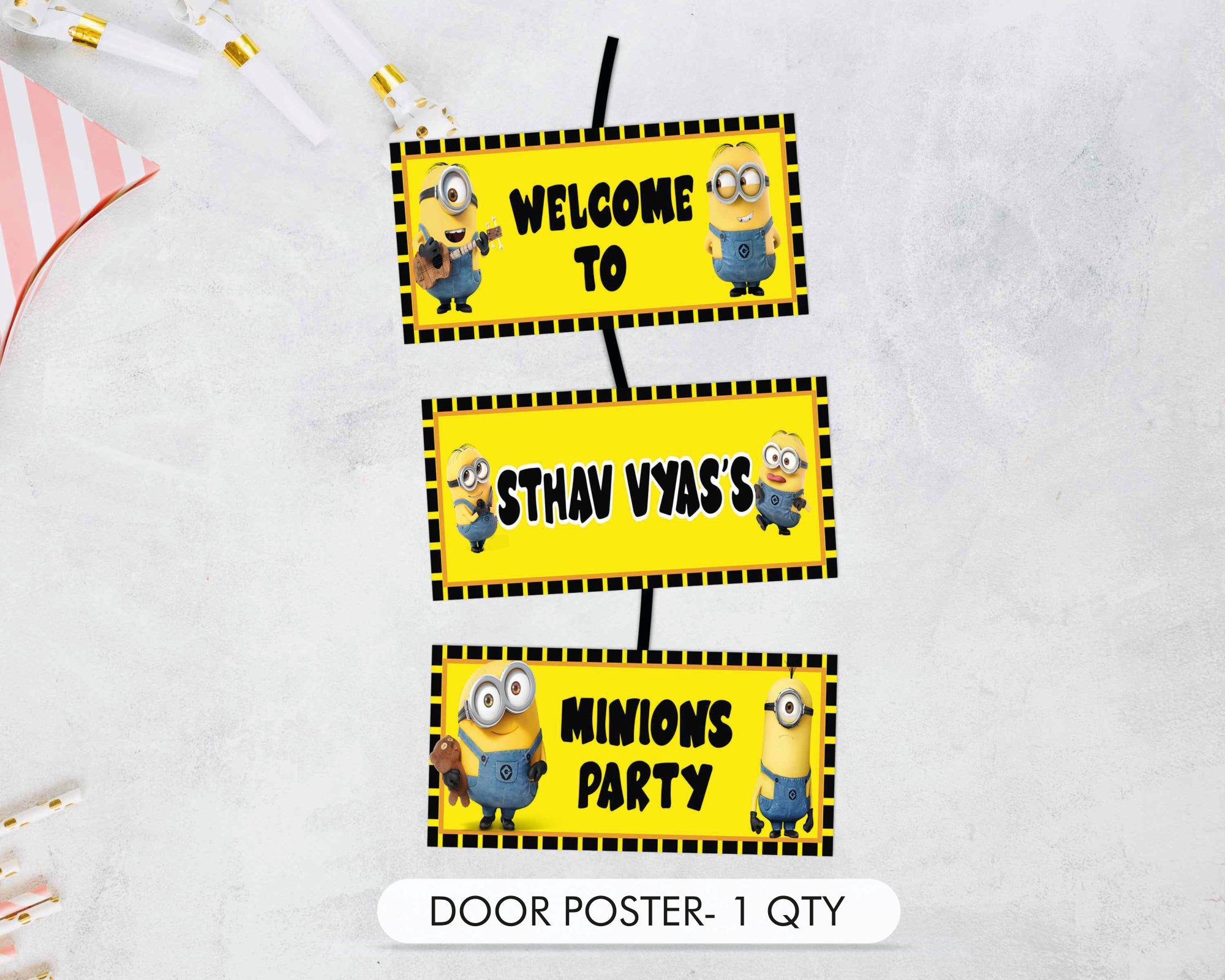 Minions Theme Preferred Kit