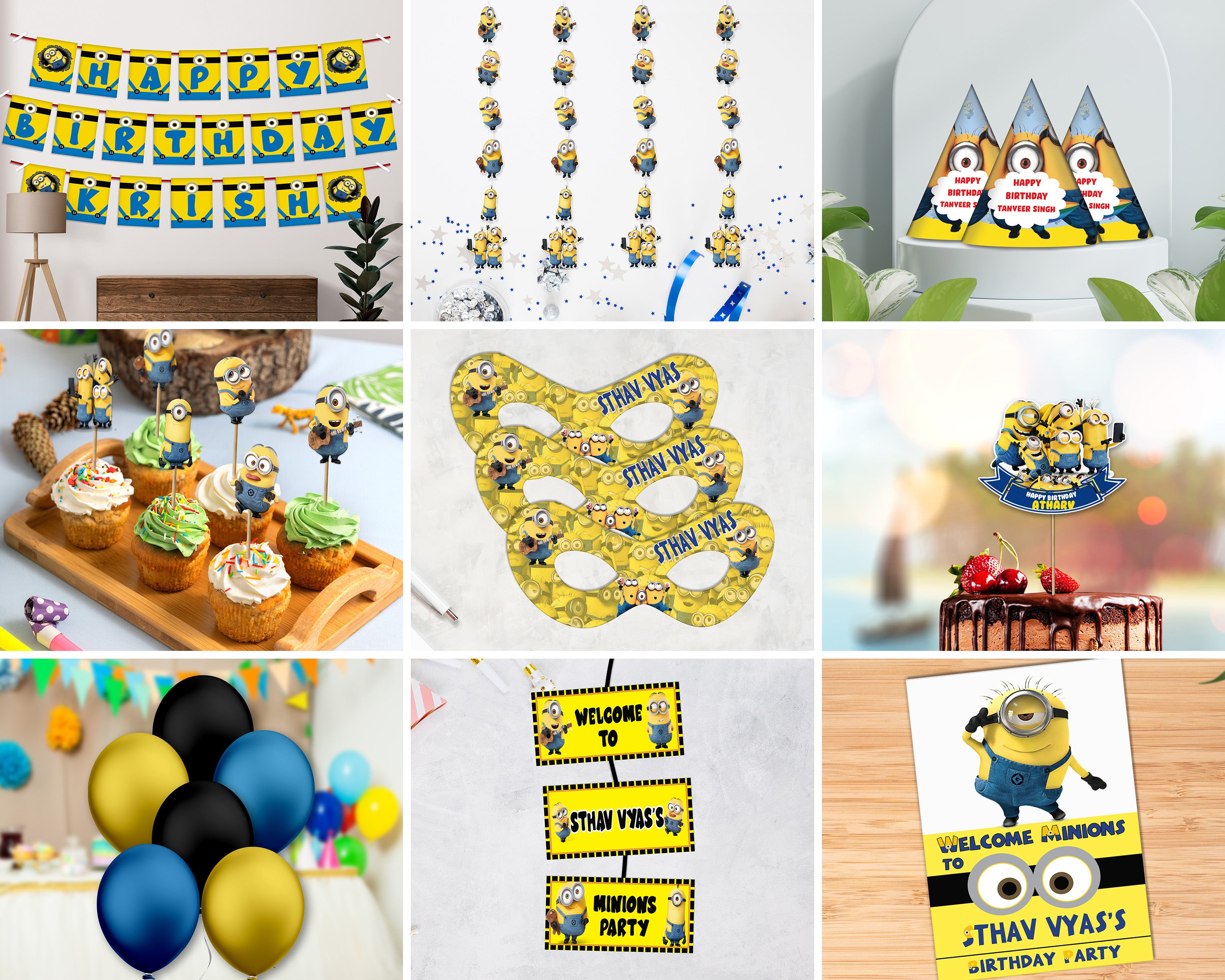 Minions Theme Preferred Kit