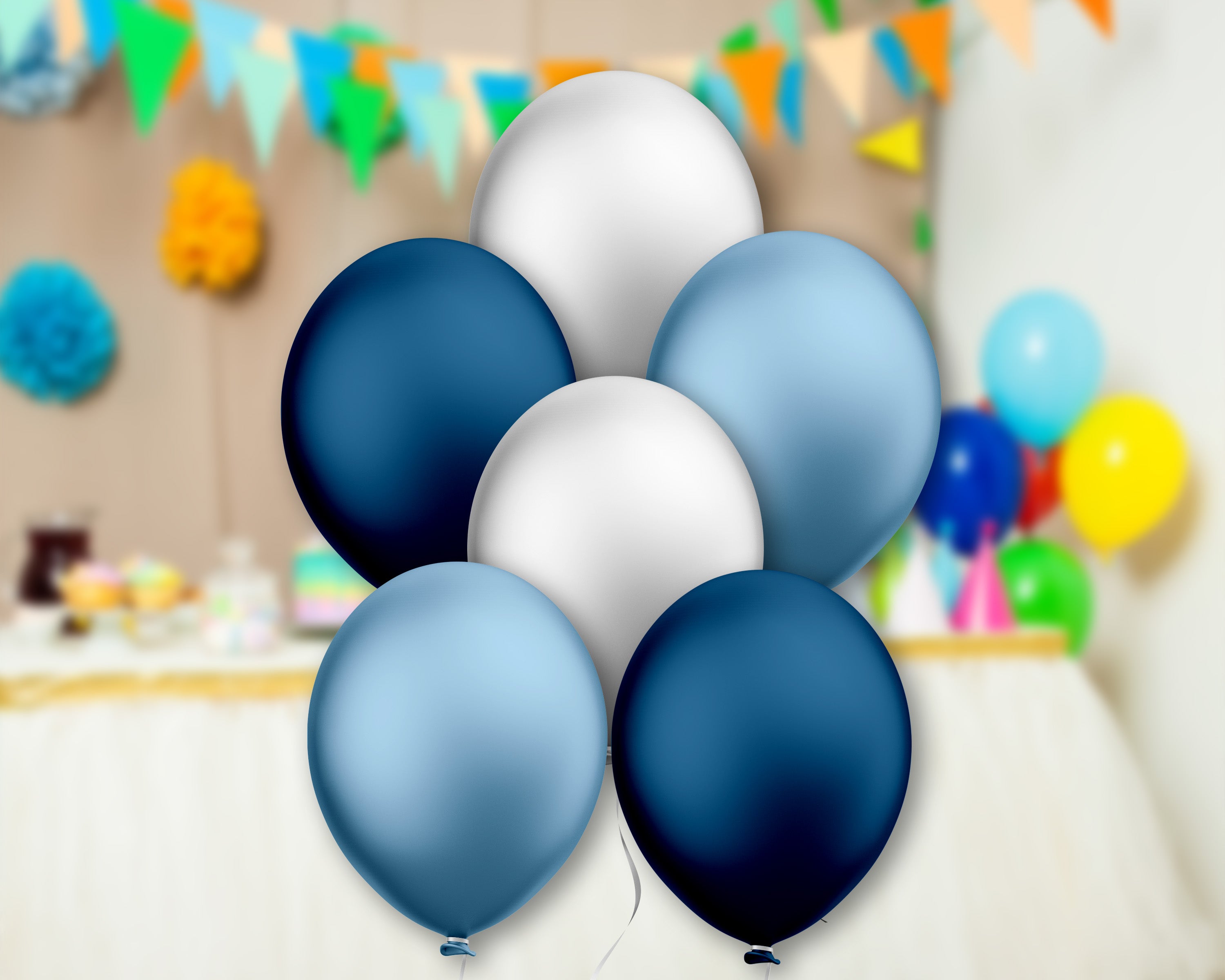 Moana Theme Colour 60 Pcs Balloons