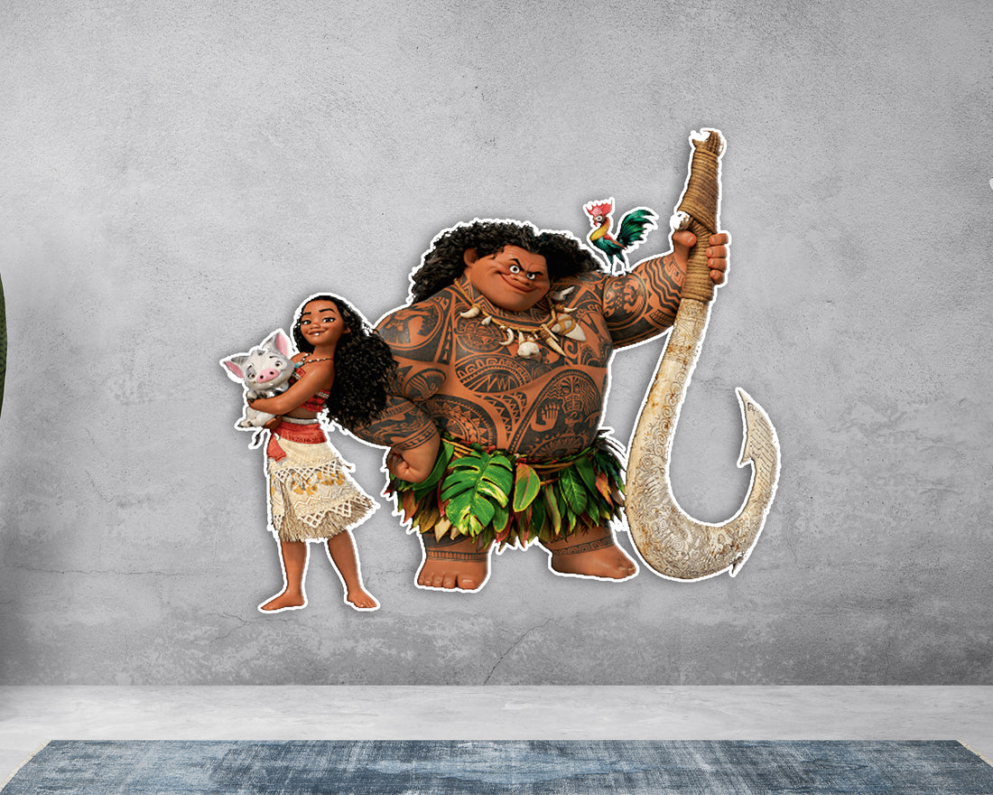 Moana Theme Cutout MNA-05