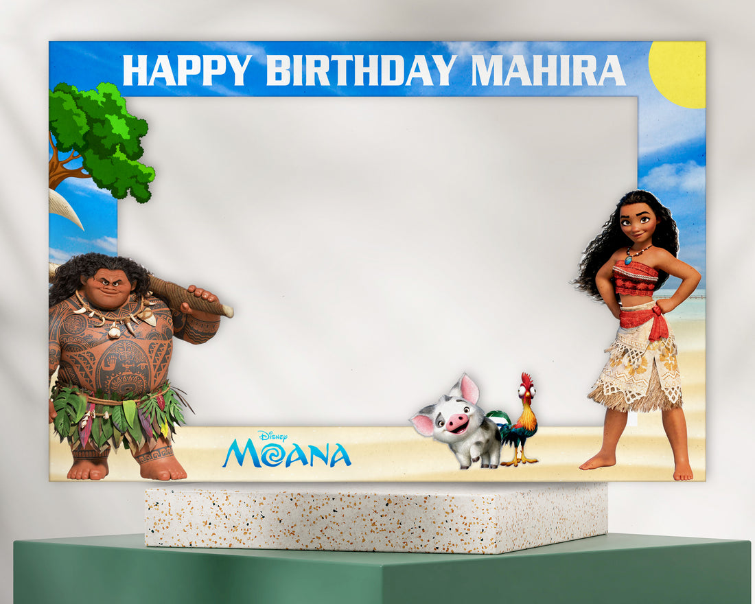 Moana Theme Photobooth