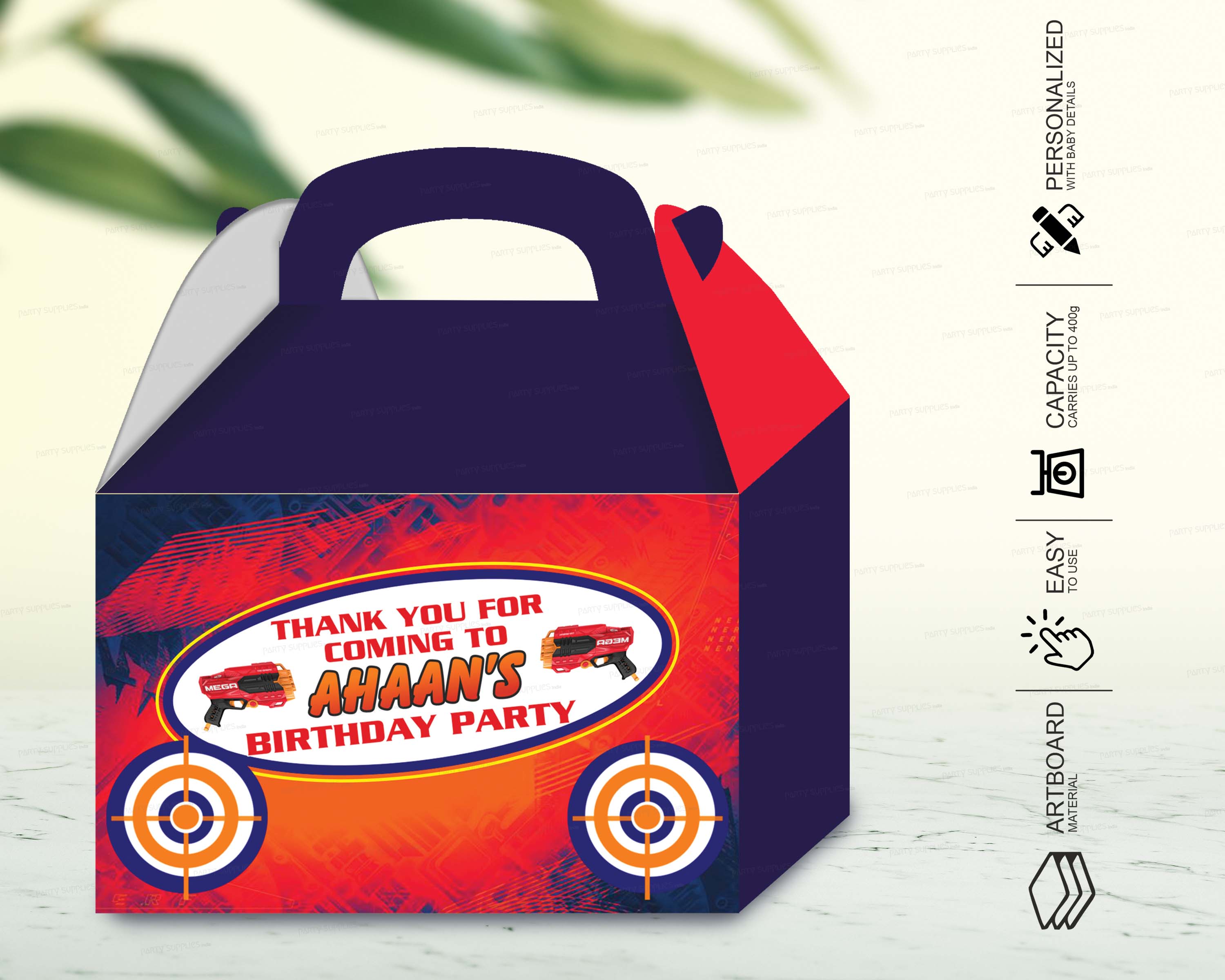 Nerf Theme Goodie Return Gift Boxes