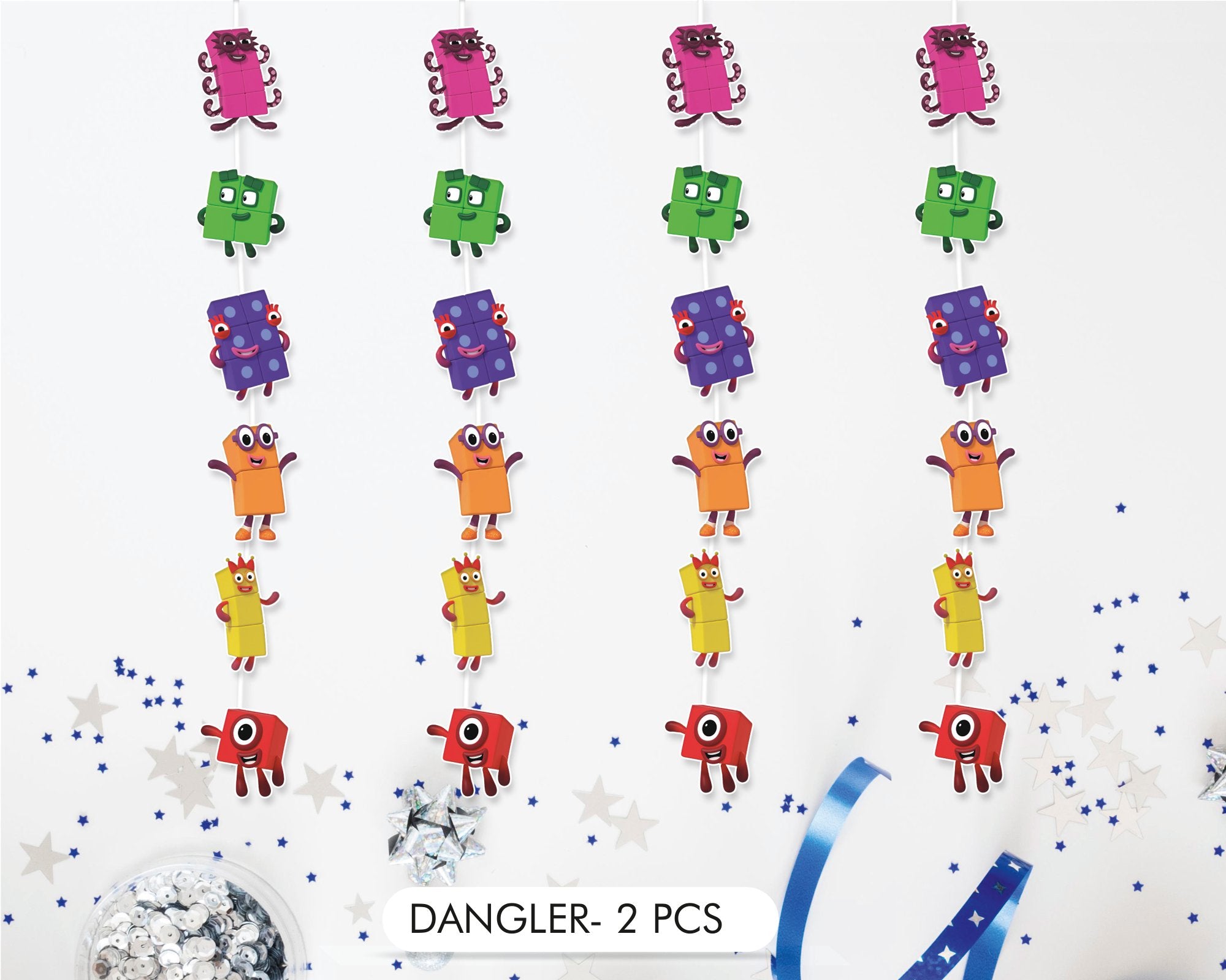 Number Blocks Theme Basic Combo Kit - image 3 of 4 | Party Supplies India