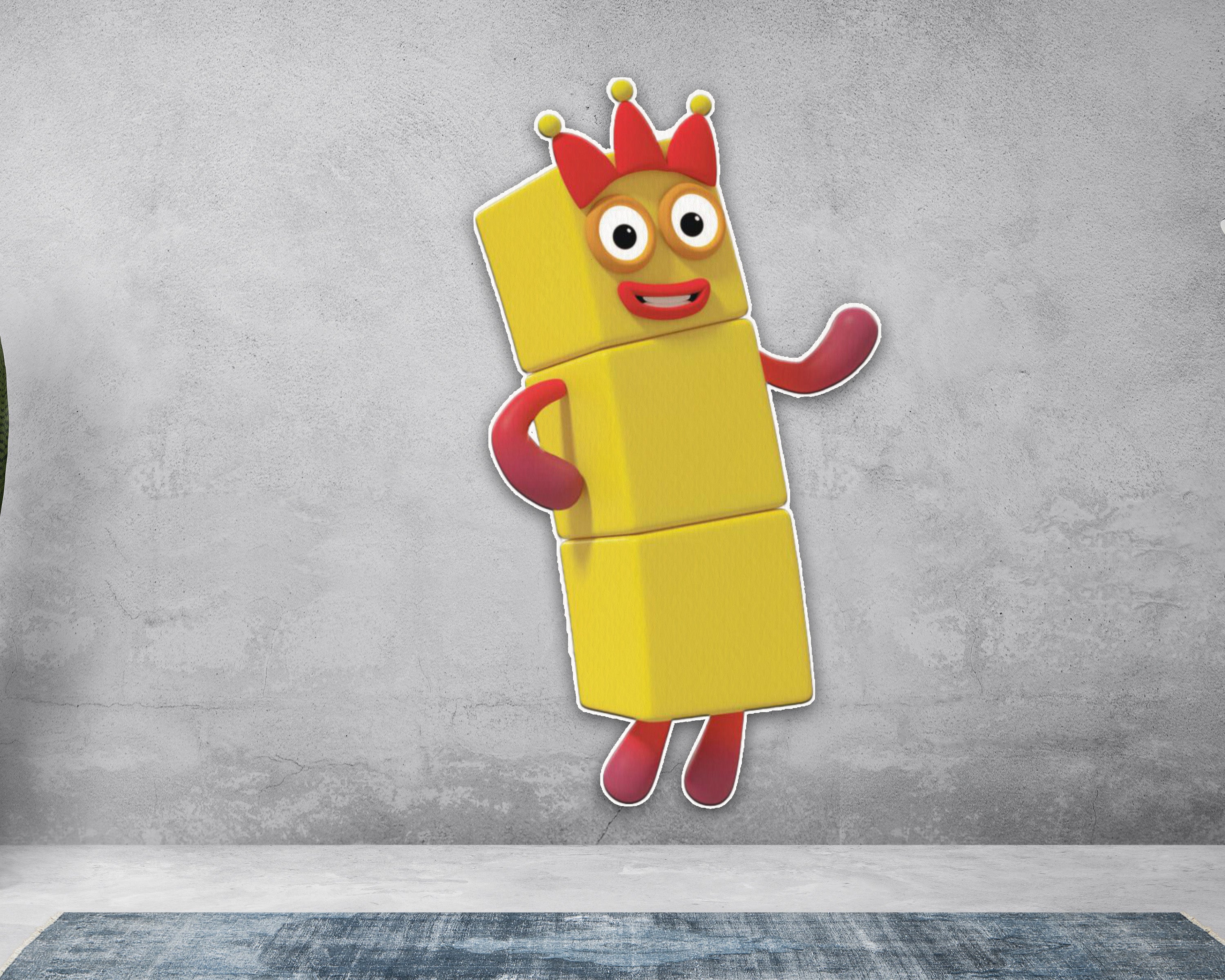 Number Blocks Theme Cutout NBL-03