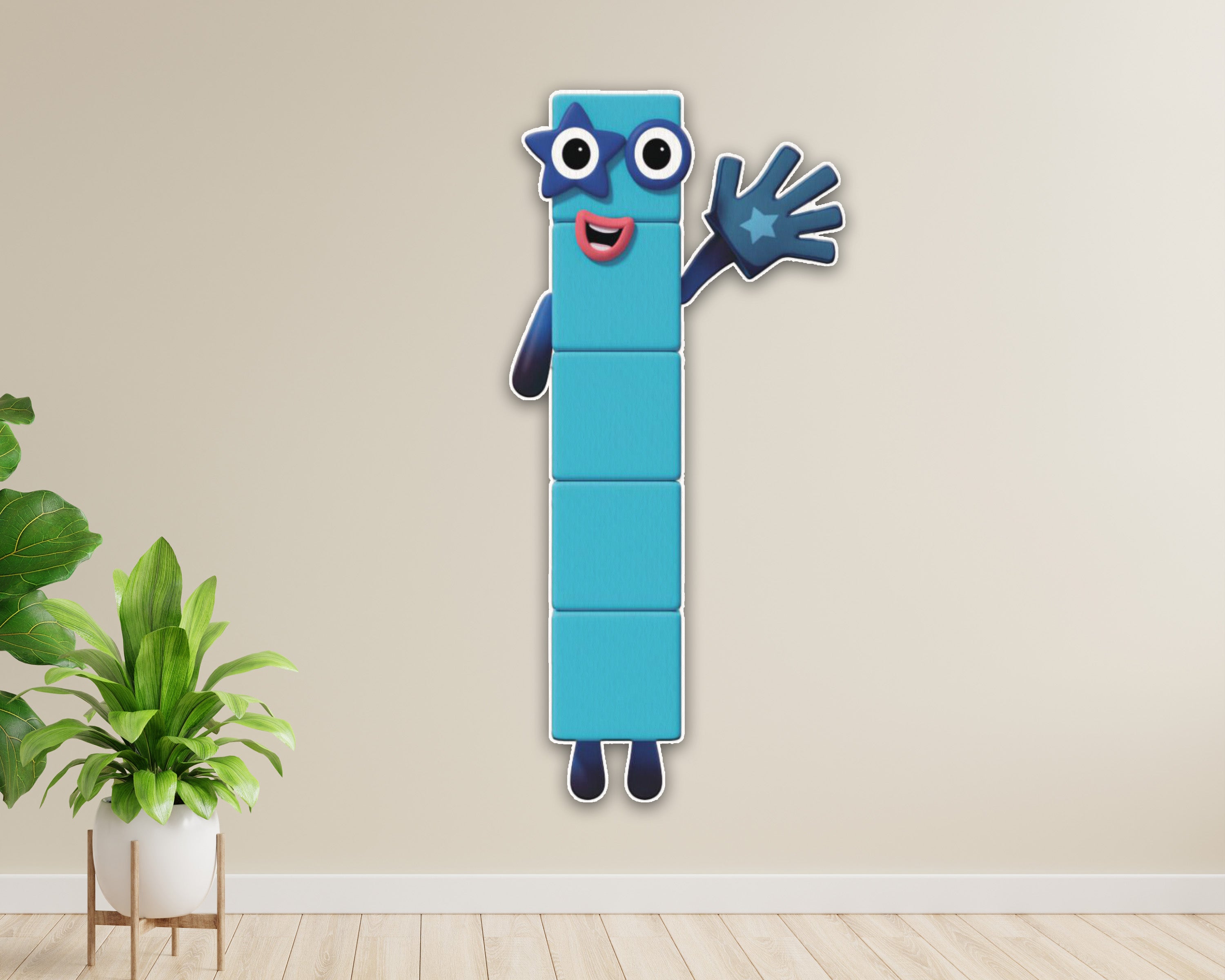 Number Blocks Theme Cutout NBL-05