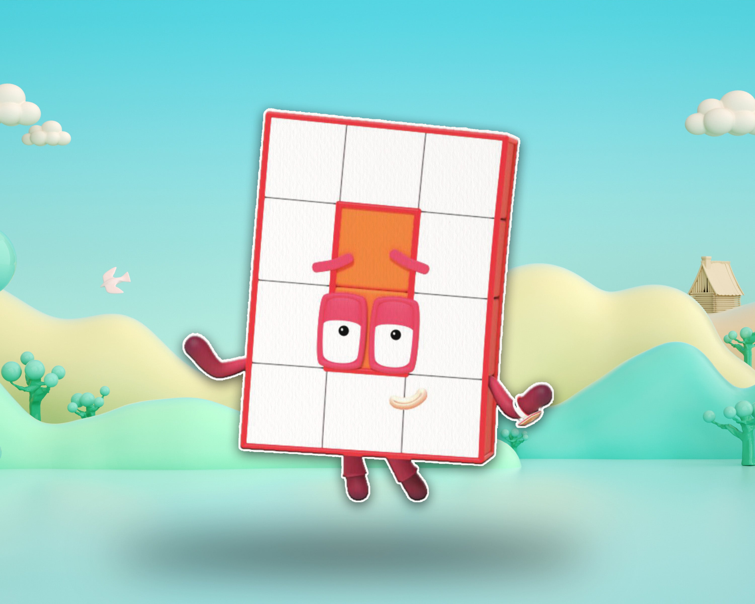 Number Blocks Theme Cutout NBL-11