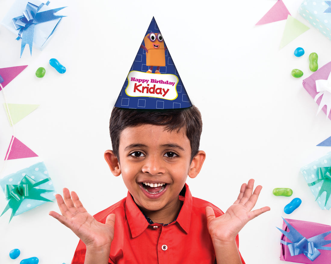 Number Blocks Theme Hat