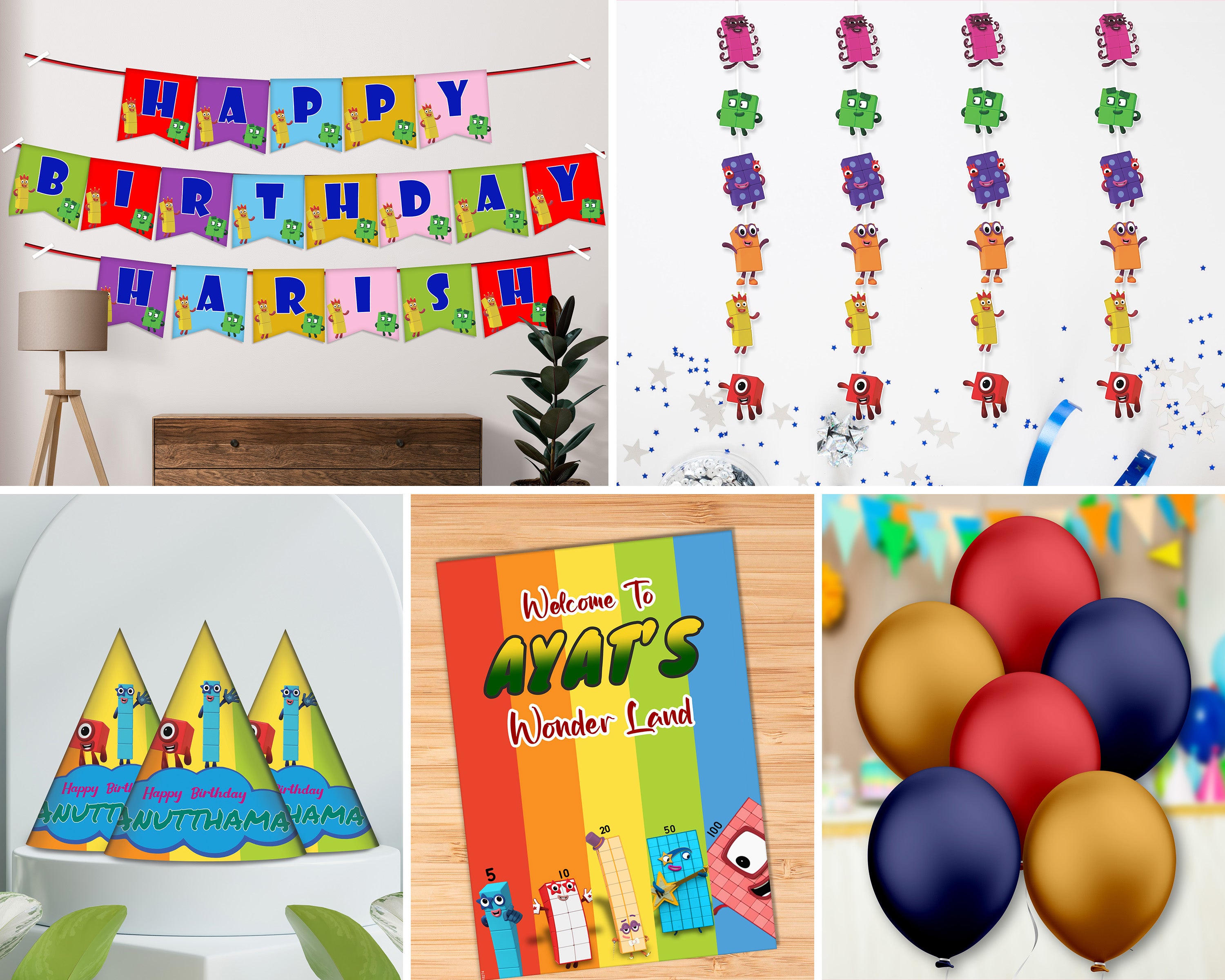 Number Blocks Theme Heritage Combo Kit