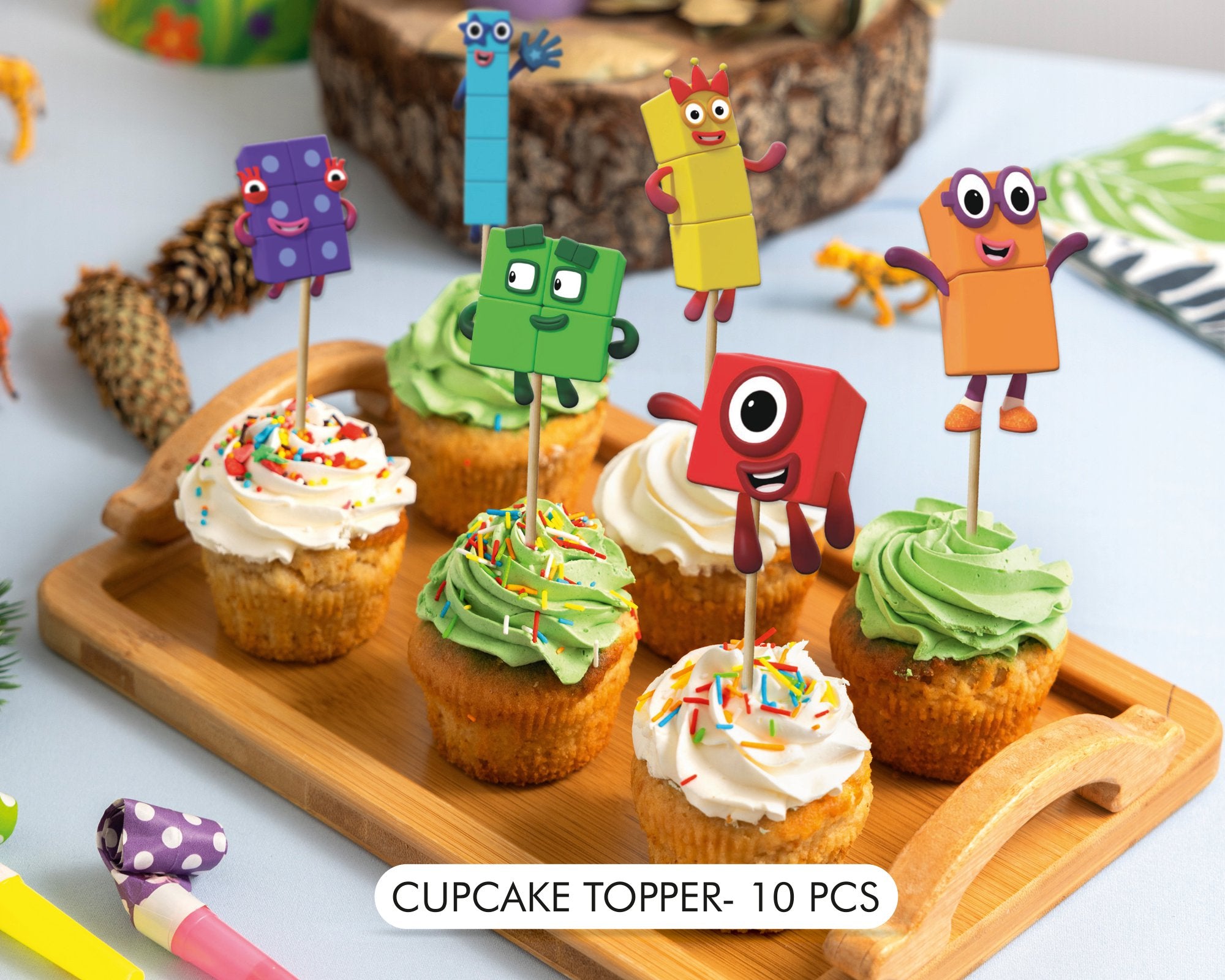 Number Blocks Theme Preferred Combo Kit - image 10 of 10 | Party Supplies India