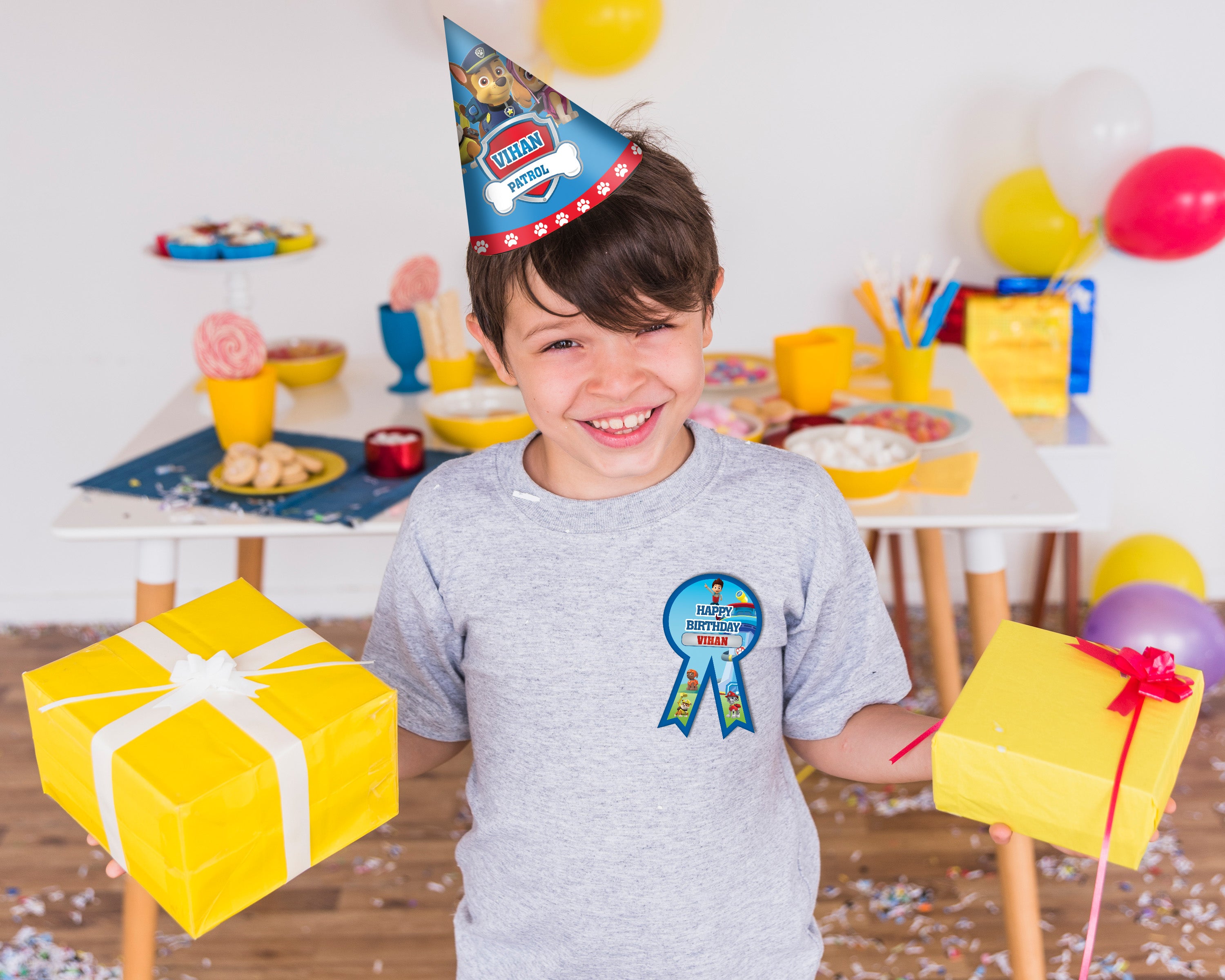 Paw Patrol Theme Badges