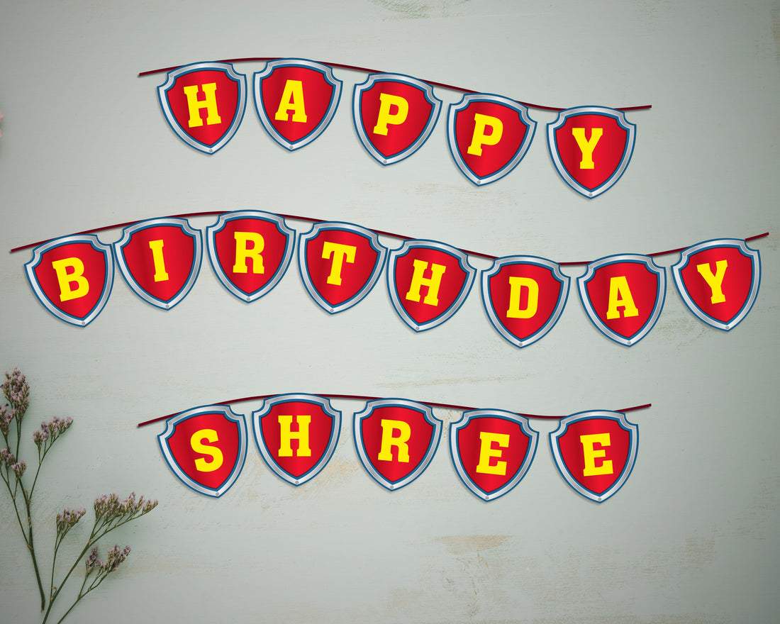 Paw Patrol Theme Hanging