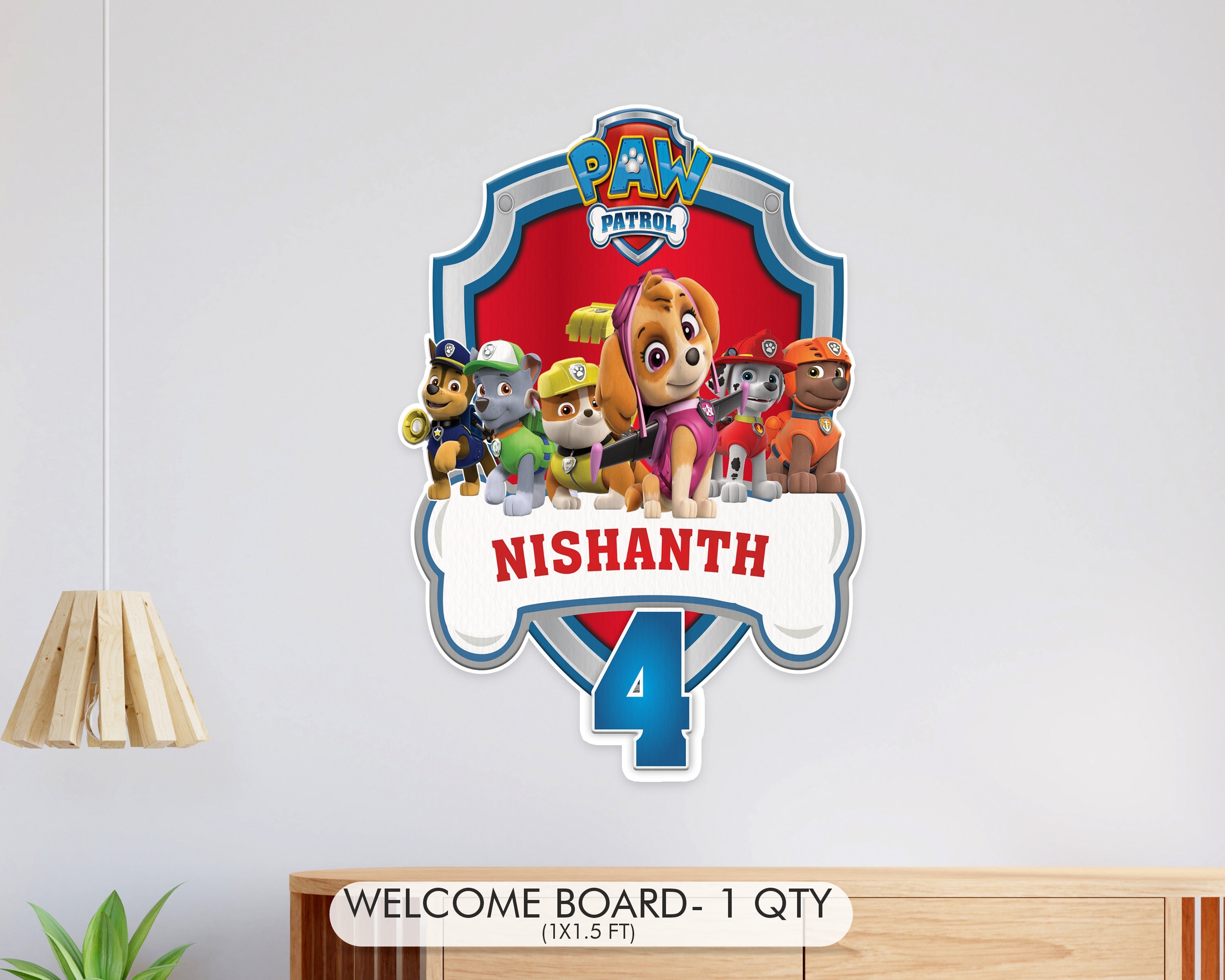 Paw Patrol Theme Heritage Combo Kit