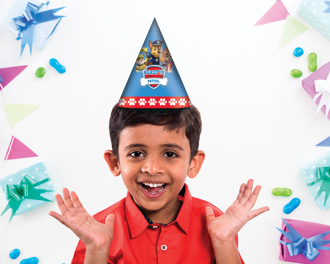 Paw Patrol Theme Personalized Hats