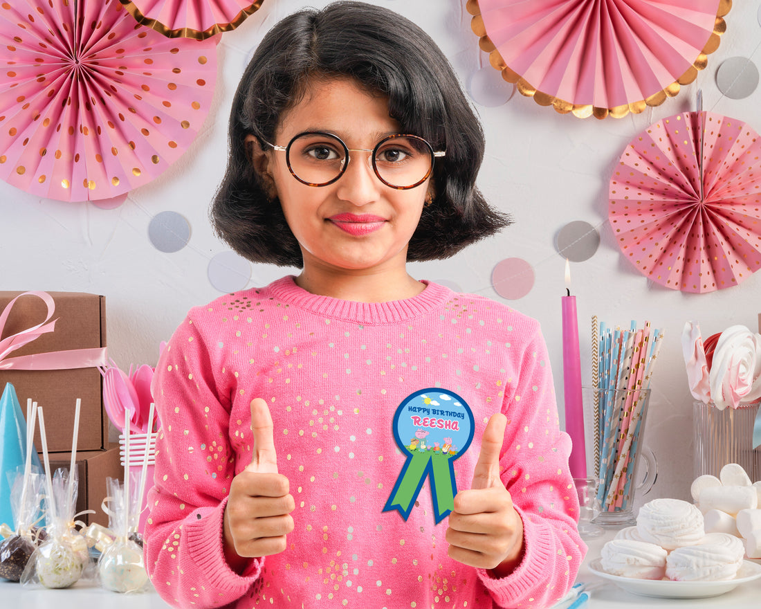 Peppa Pig Theme Badges