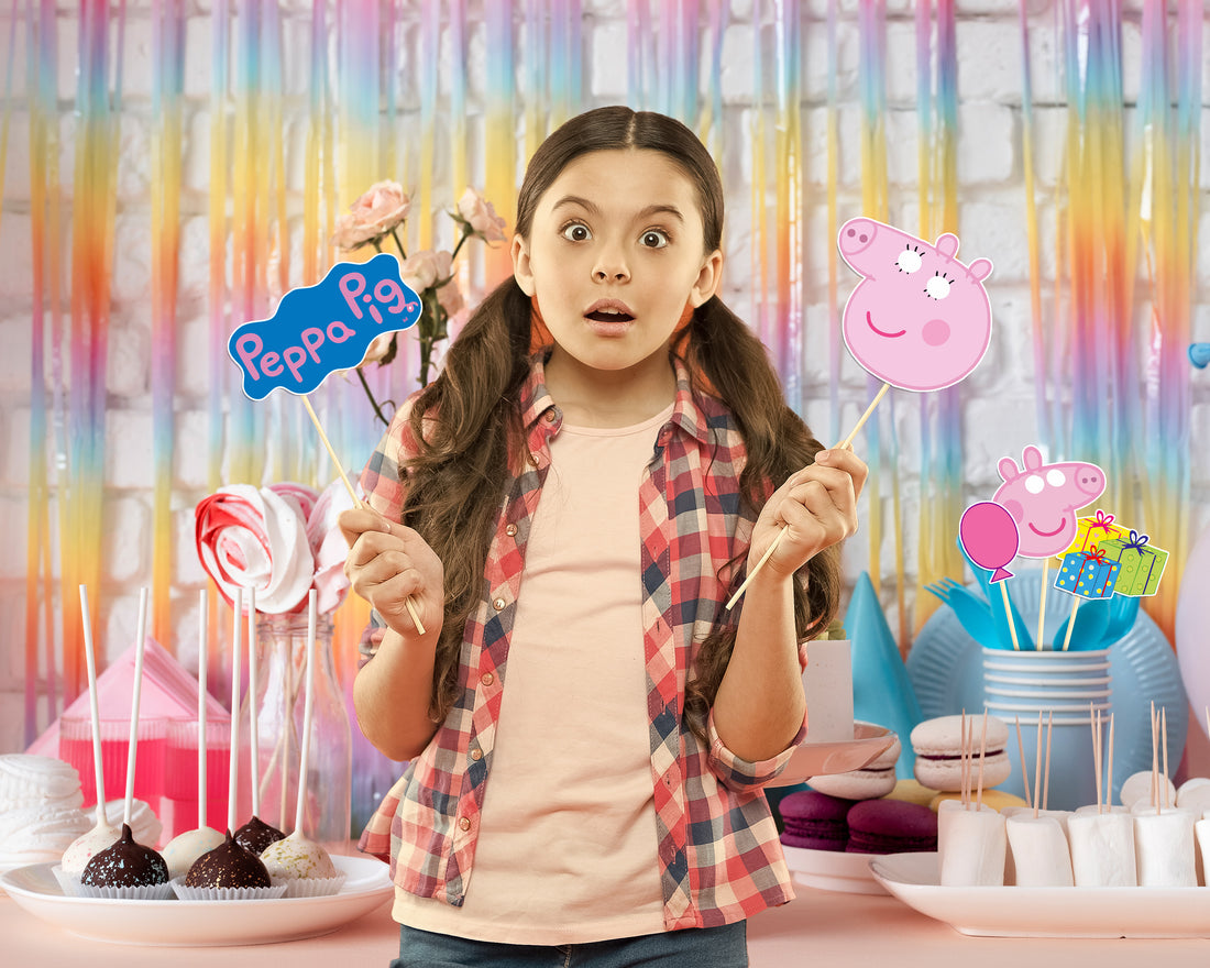 Peppa Pig Theme Customized Props