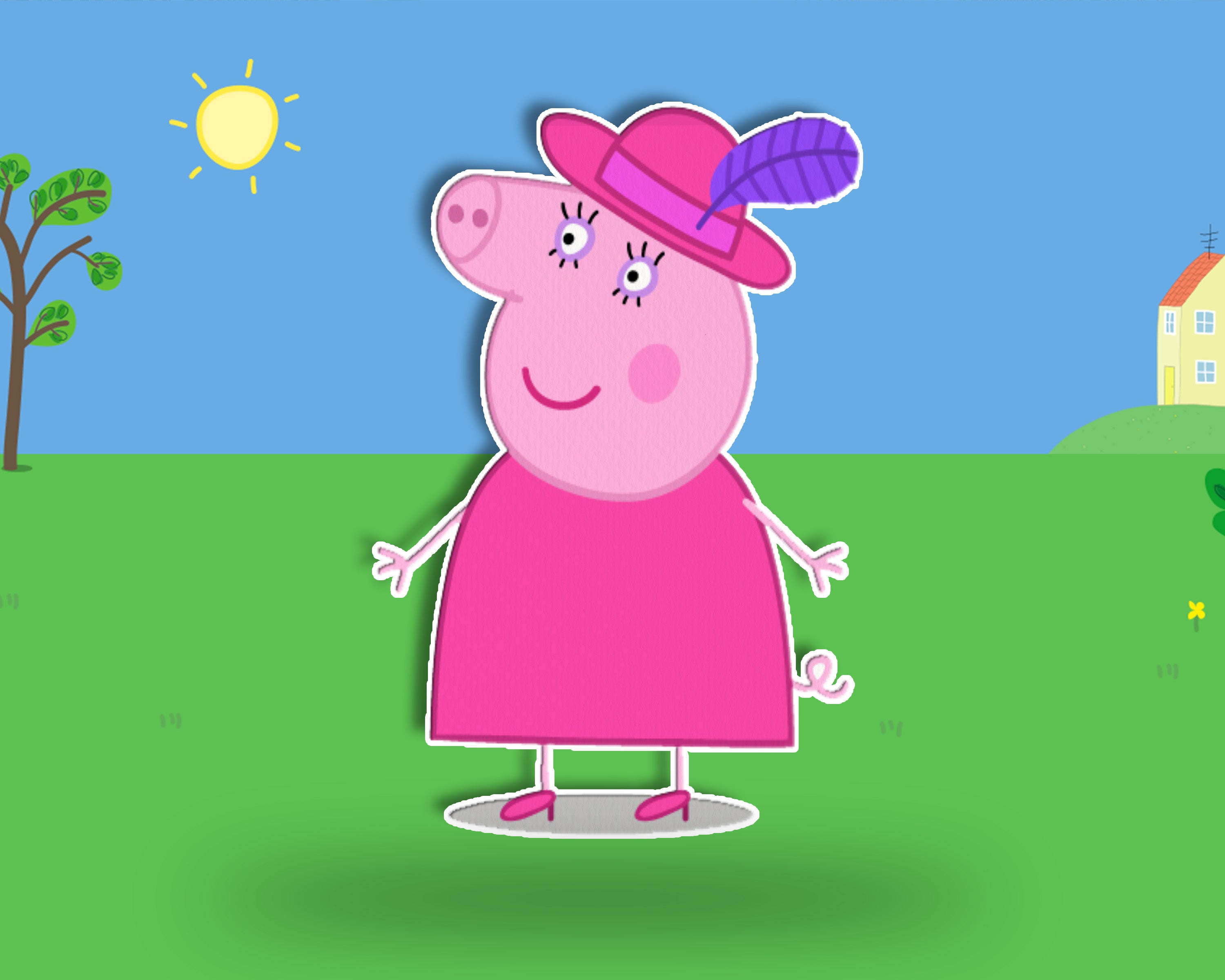 Peppa Pig Theme Cutout PPP-01