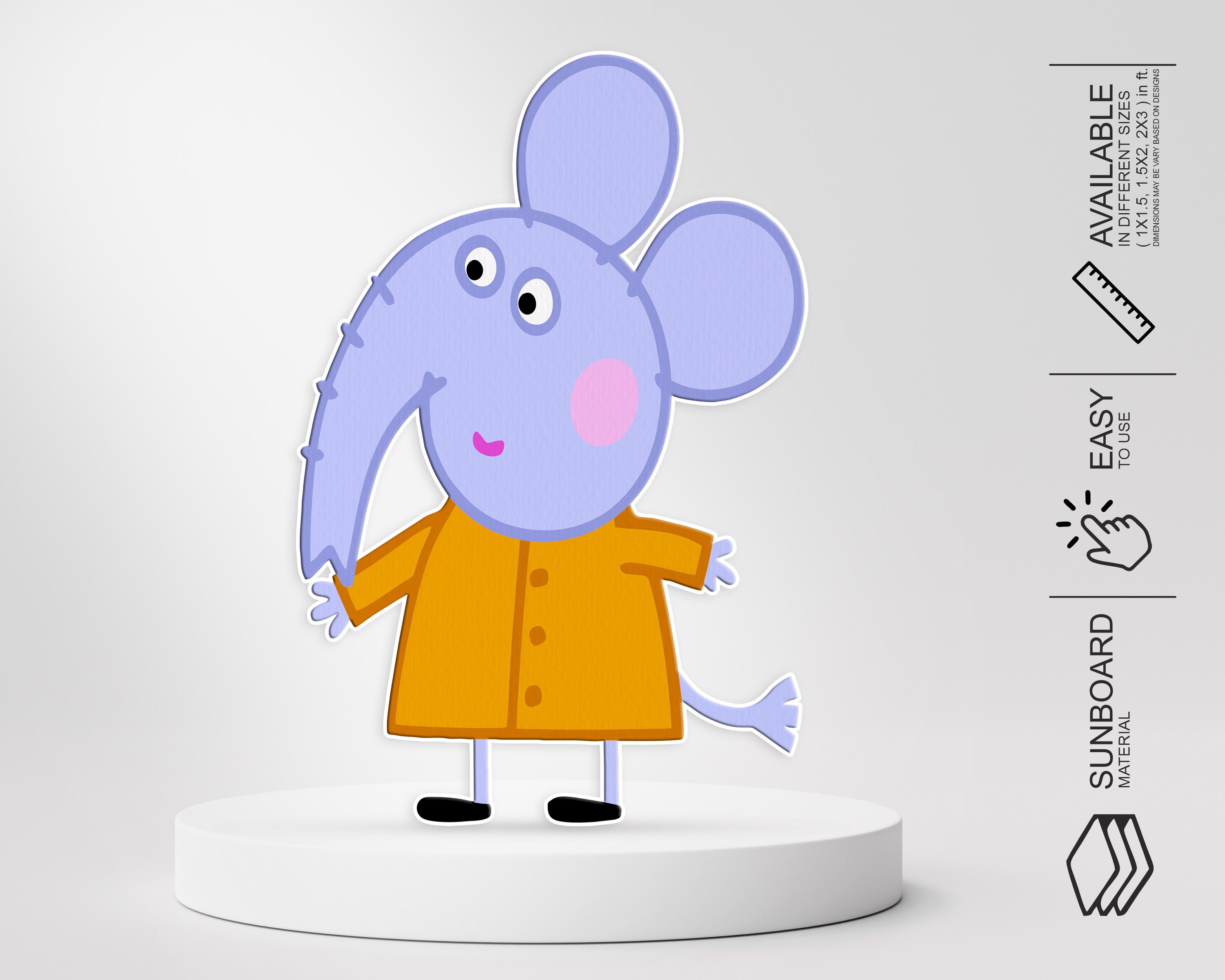 Peppa Pig Theme Cutout PPP-04