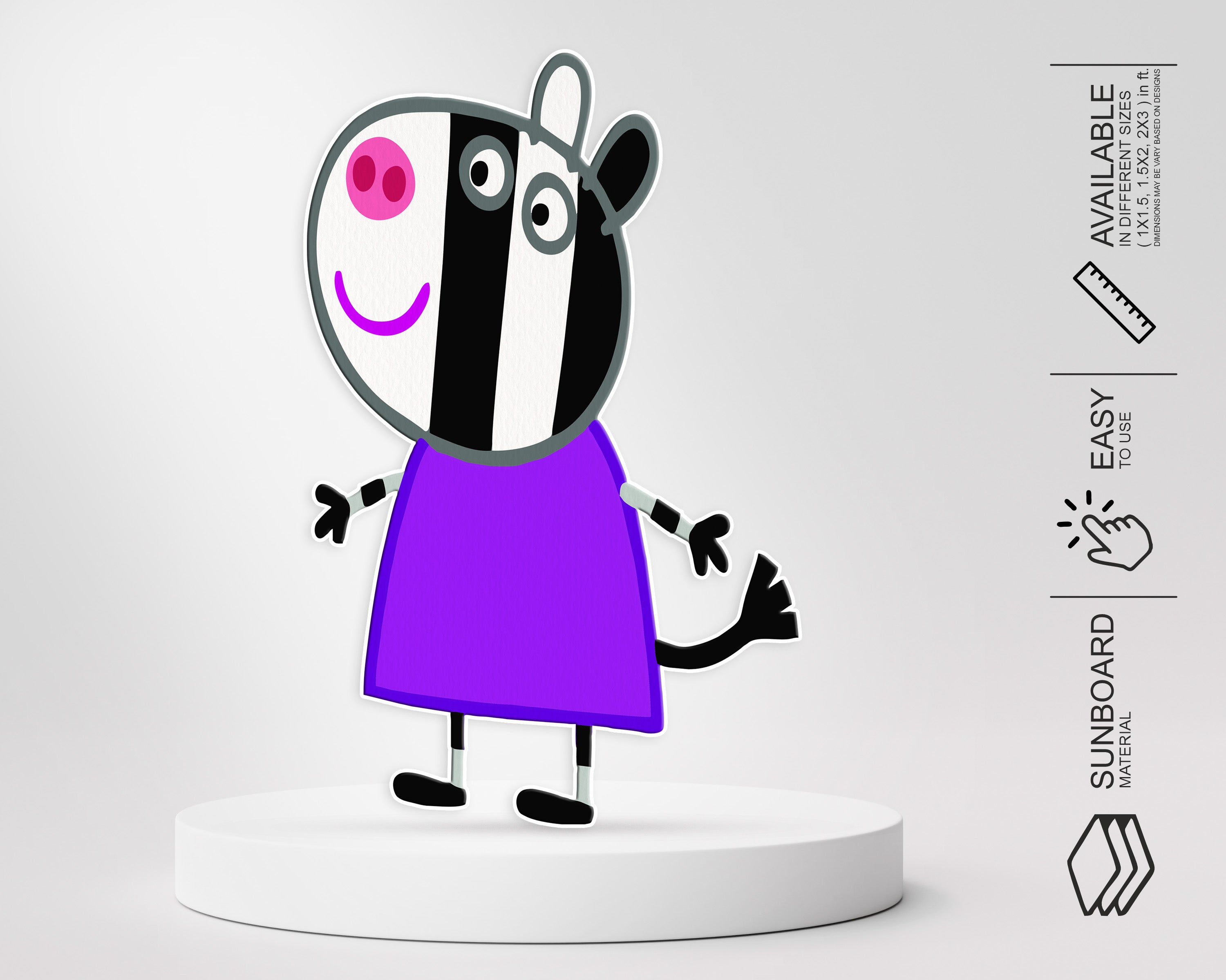 Peppa Pig Theme Cutout PPP-07