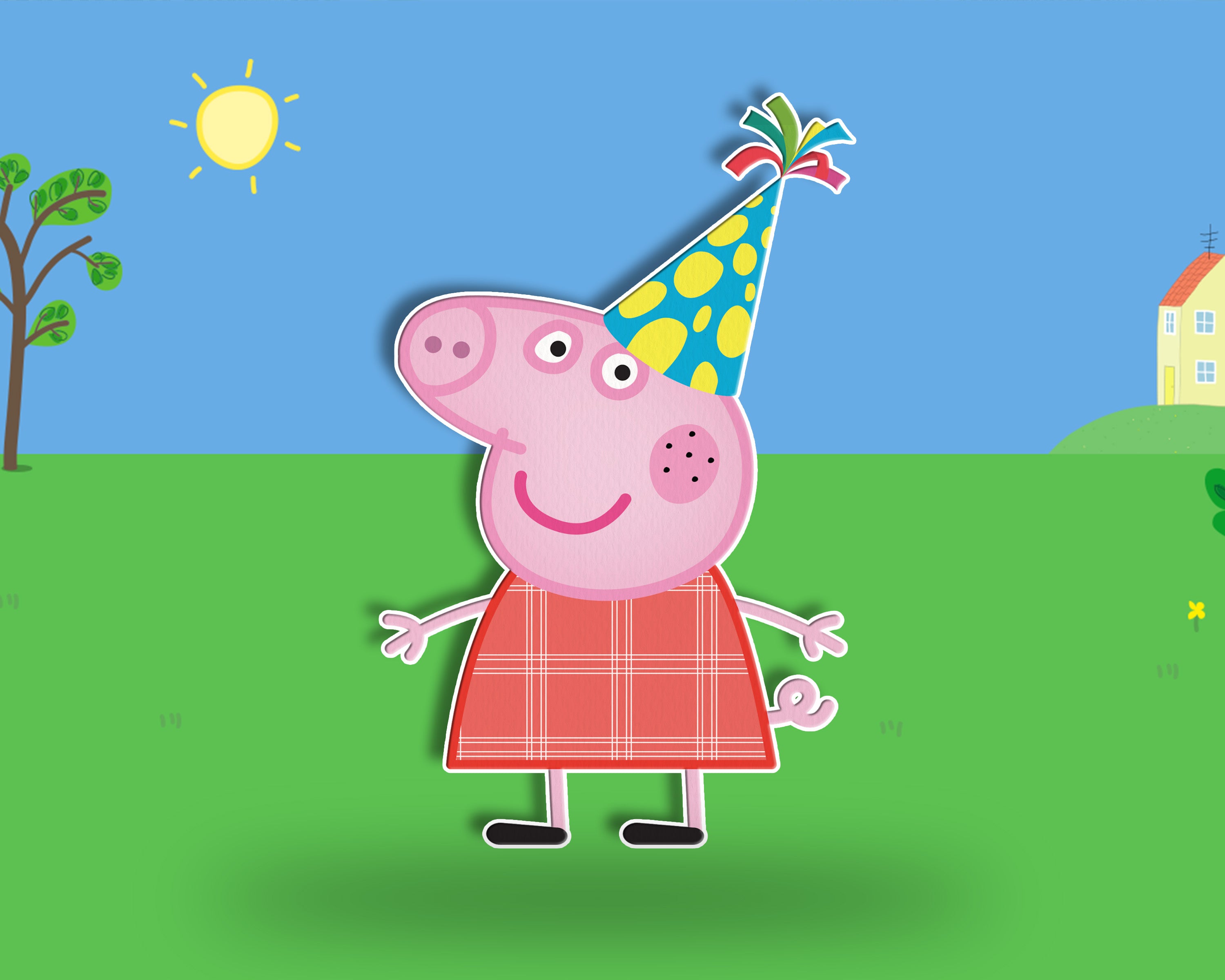 Peppa Pig Theme Cutout PPP-08