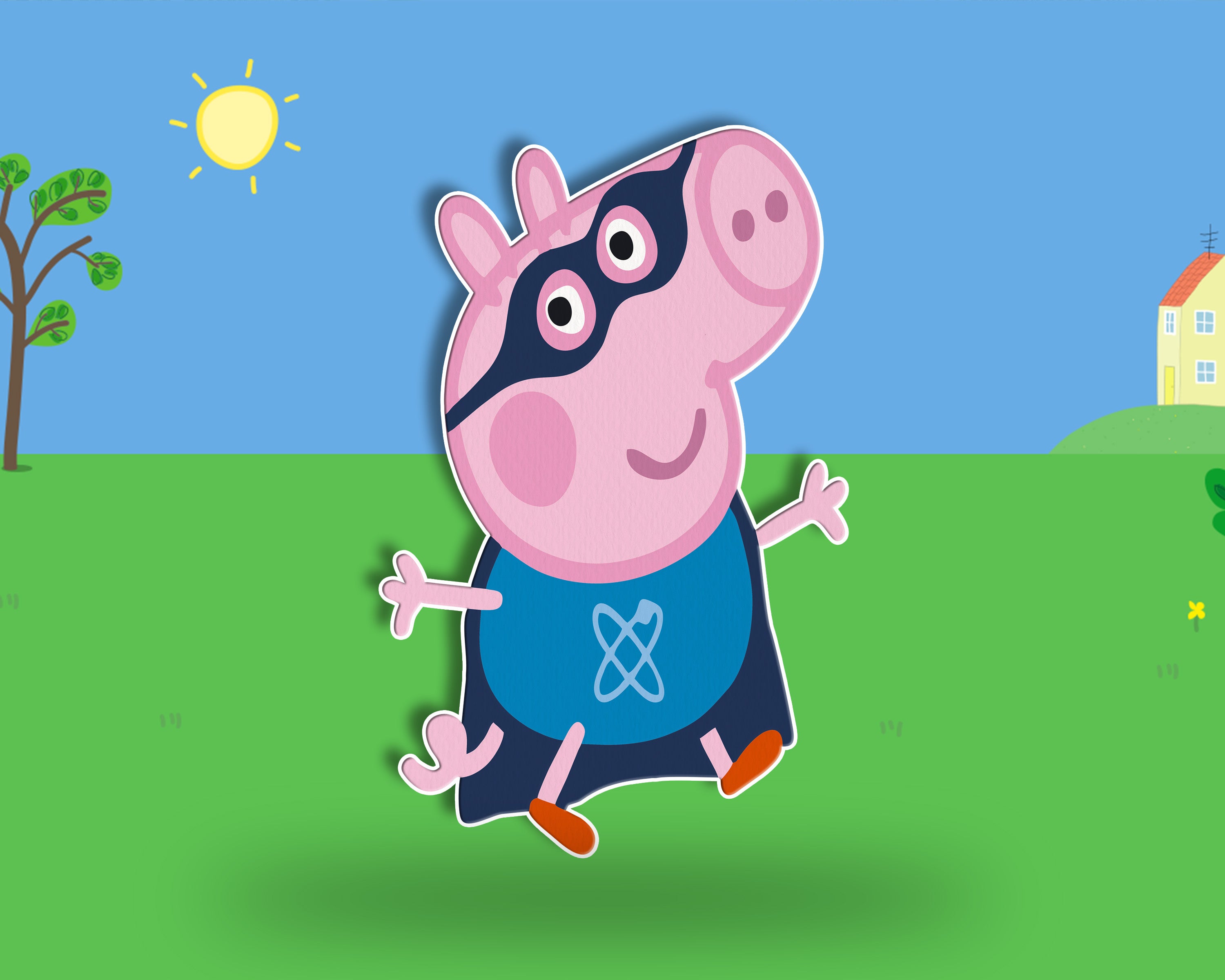 Peppa Pig Theme Cutout PPP-09
