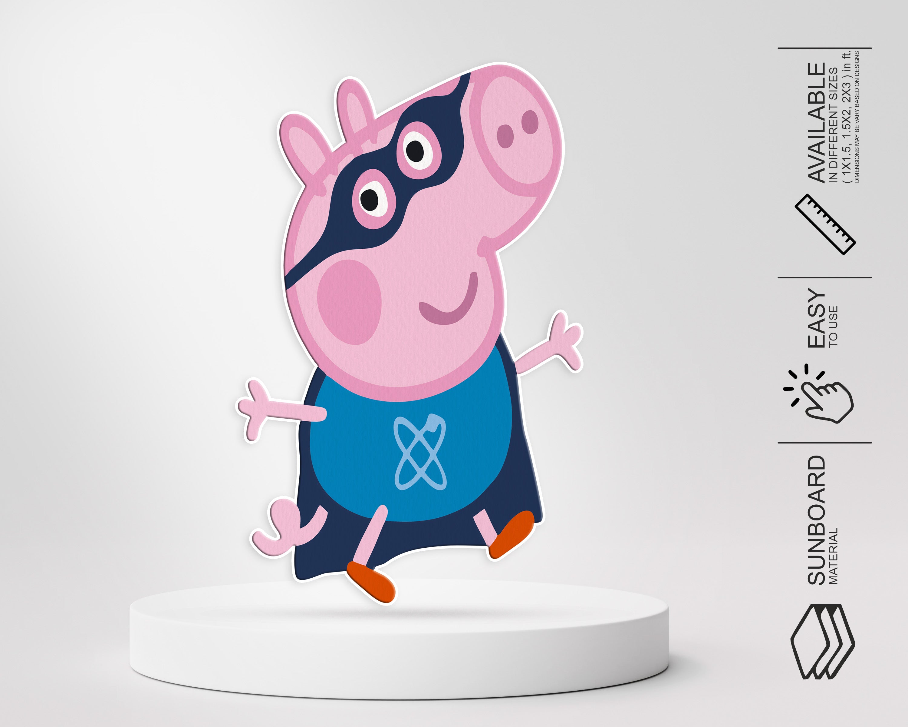 Peppa Pig Theme Cutout PPP-09